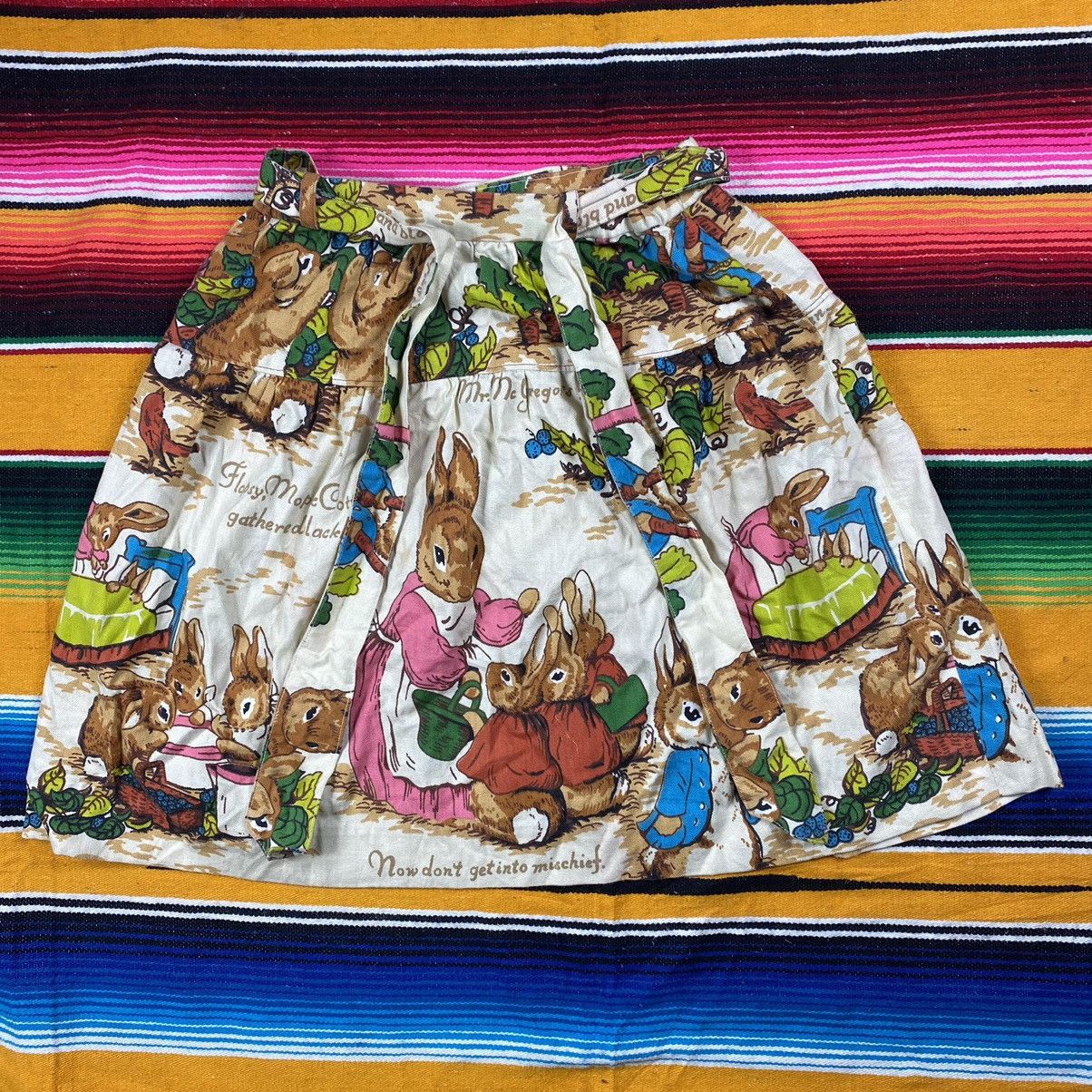 Vintage Vintage Rabbit Fullprint S kirt Size 24" / US 00 / IT 34 - 2 Thumbnail