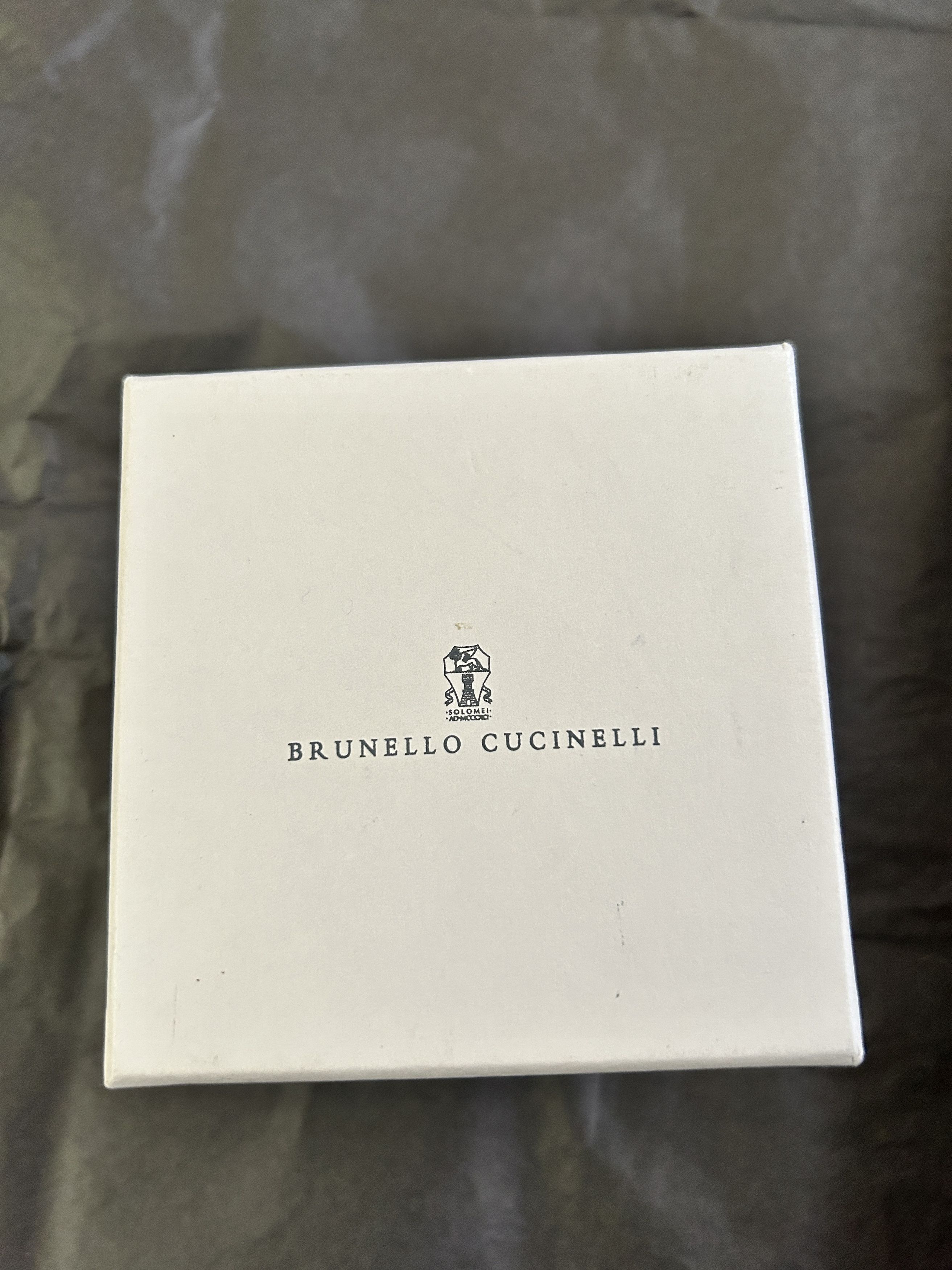 Brunello Cucinelli navy silk tie Embroidered 6.5cm twill Size ONE SIZE - 6 Thumbnail
