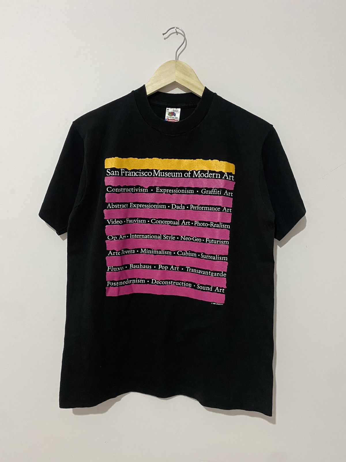 MoMA San Francisco t shirt 90s