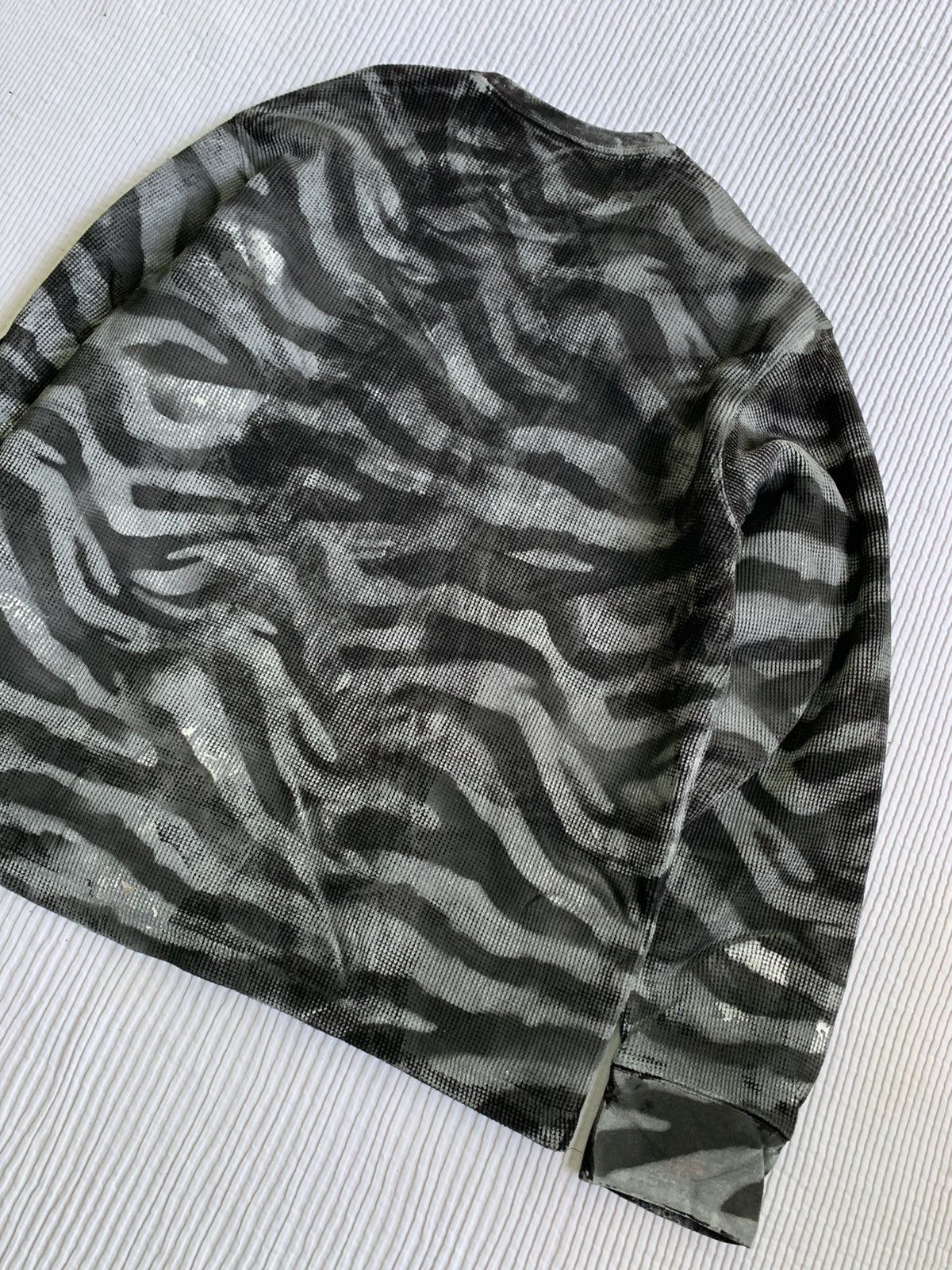 Handmade Tigerstripe Hand Camo Painted Black Thermal Size US XL / EU 56 / 4 - 11 Thumbnail