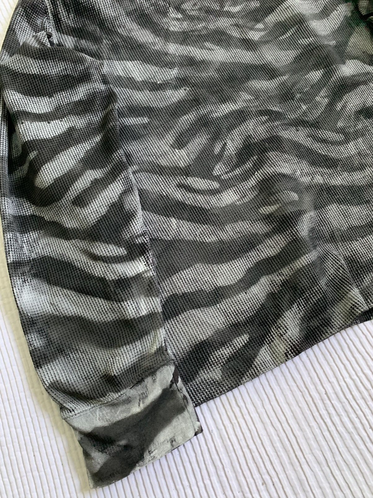 Handmade Tigerstripe Hand Camo Painted Black Thermal Size US XL / EU 56 / 4 - 5 Thumbnail