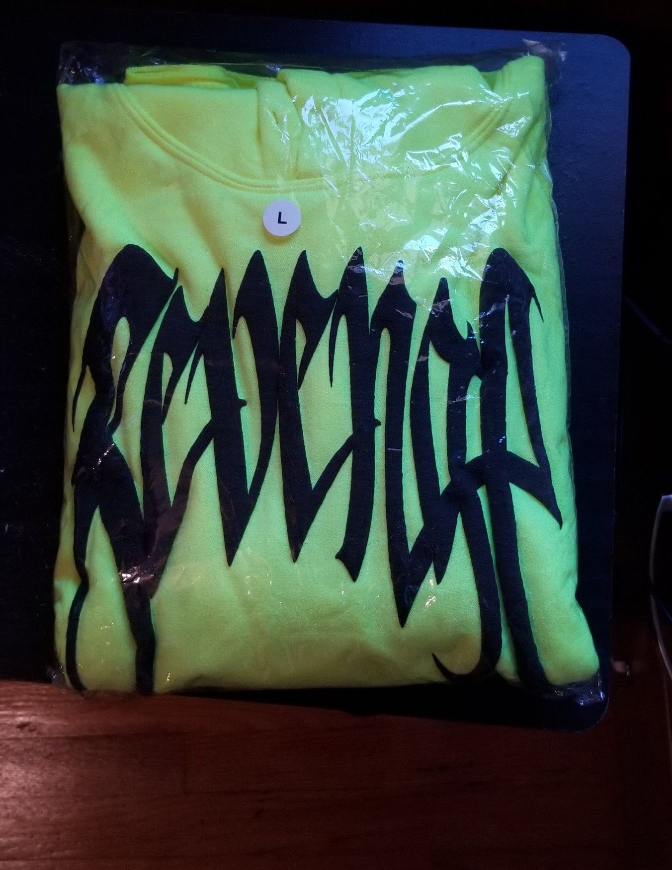 Revenge Revenge Xxxtentacion Neon Yellow Kill Hoodie Limited Grailed 