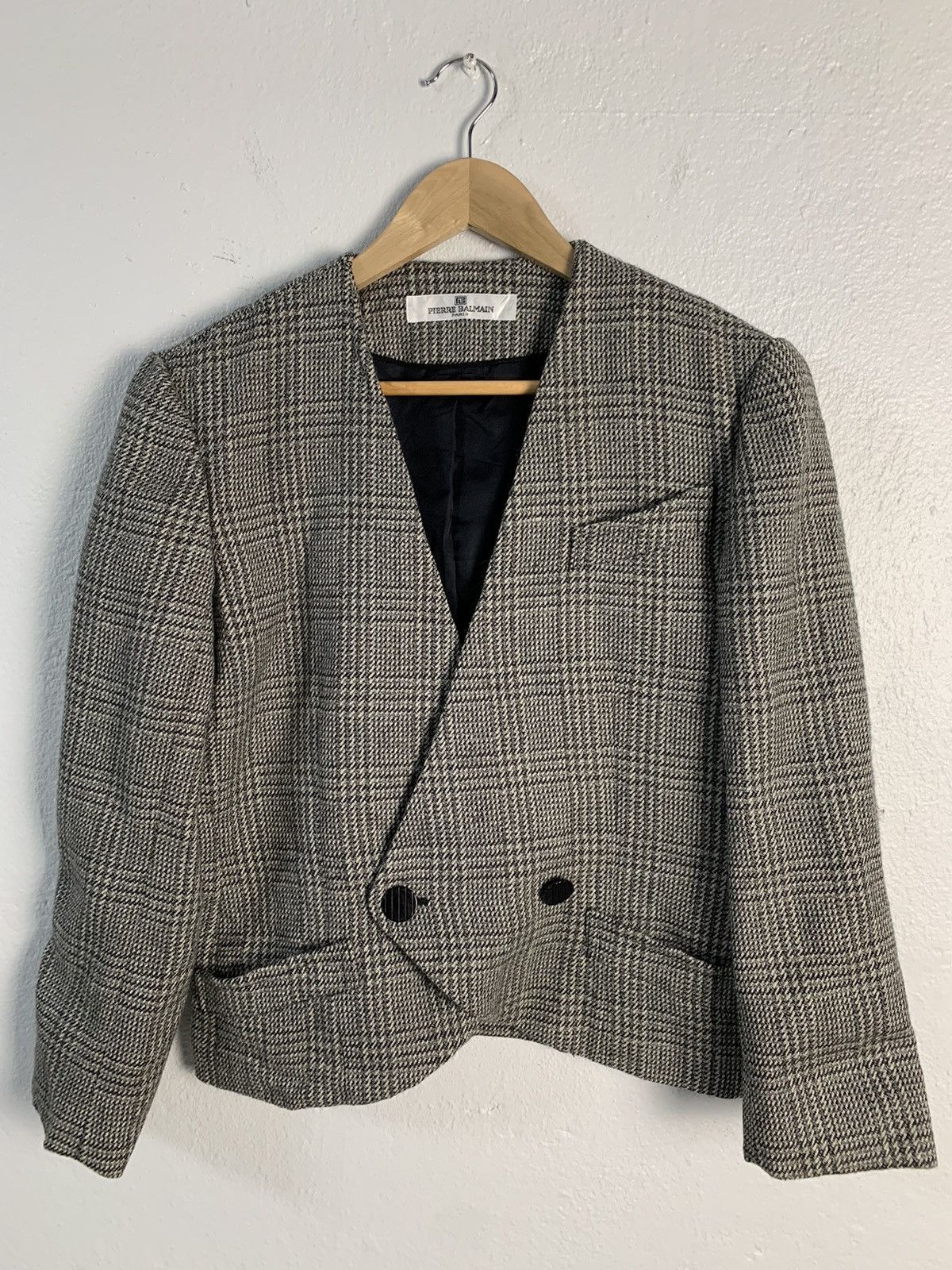 image of Pierre Balmain Jacket in Grey, Men's (Size Small)