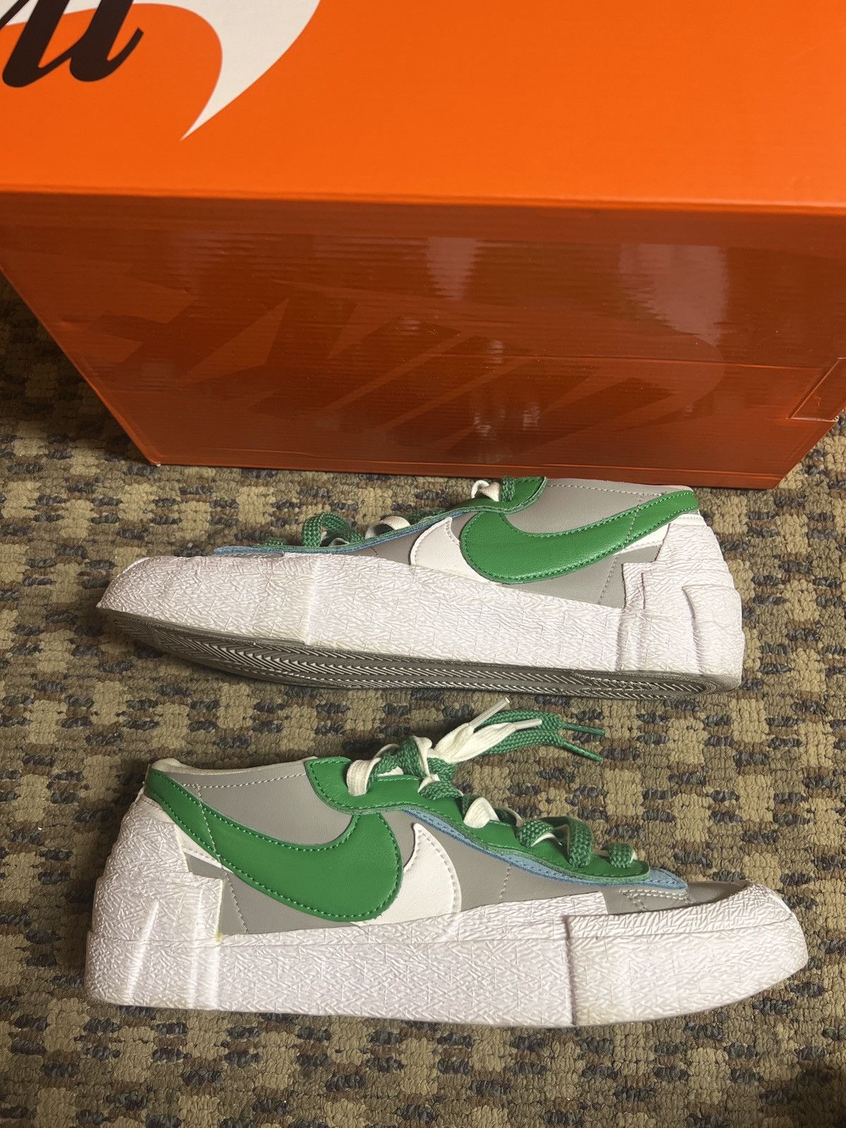 Nike × Sacai Nike Blazer Low / Sacai Size US 8 / EU 41 - 2 Thumbnail