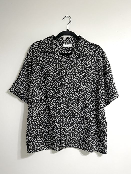 Celine Celine Flower Button Up | Grailed