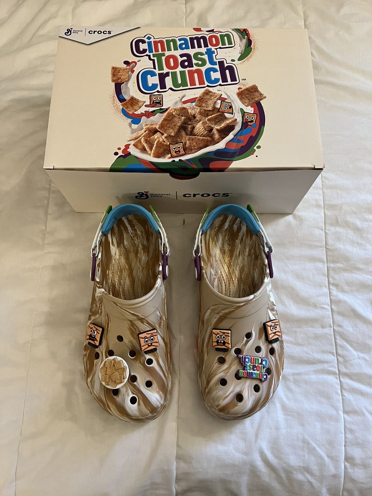 Crocs Cinnamon Toast Crunch Crocs | Grailed