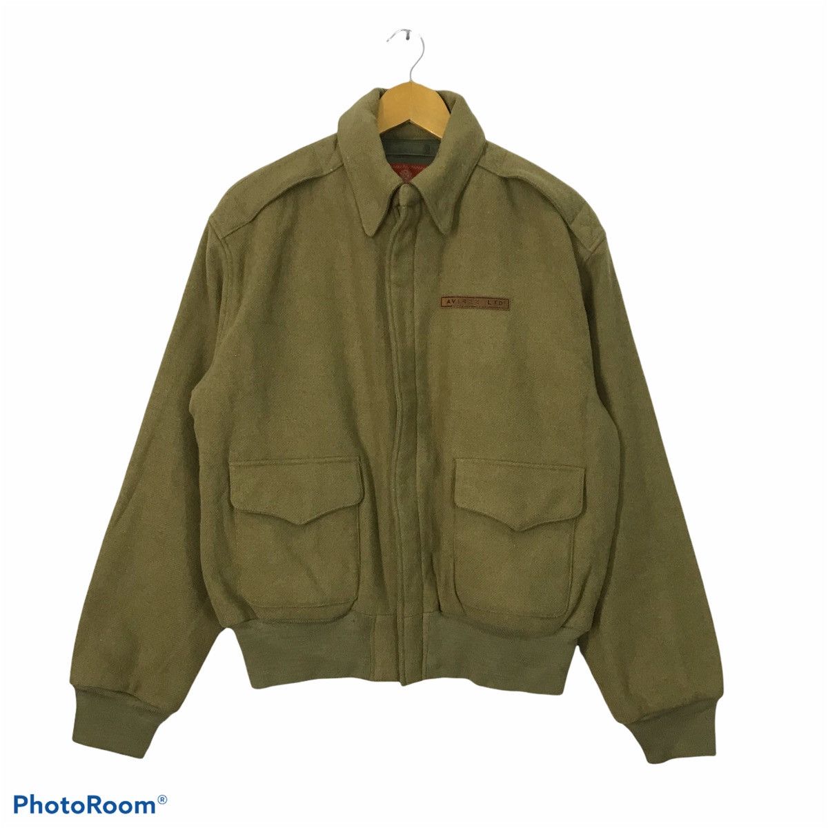 Avirex Vintage Avirex Wool Bomber Jacket military Size US M / EU 48-50 / 2 - 1 Thumbnail
