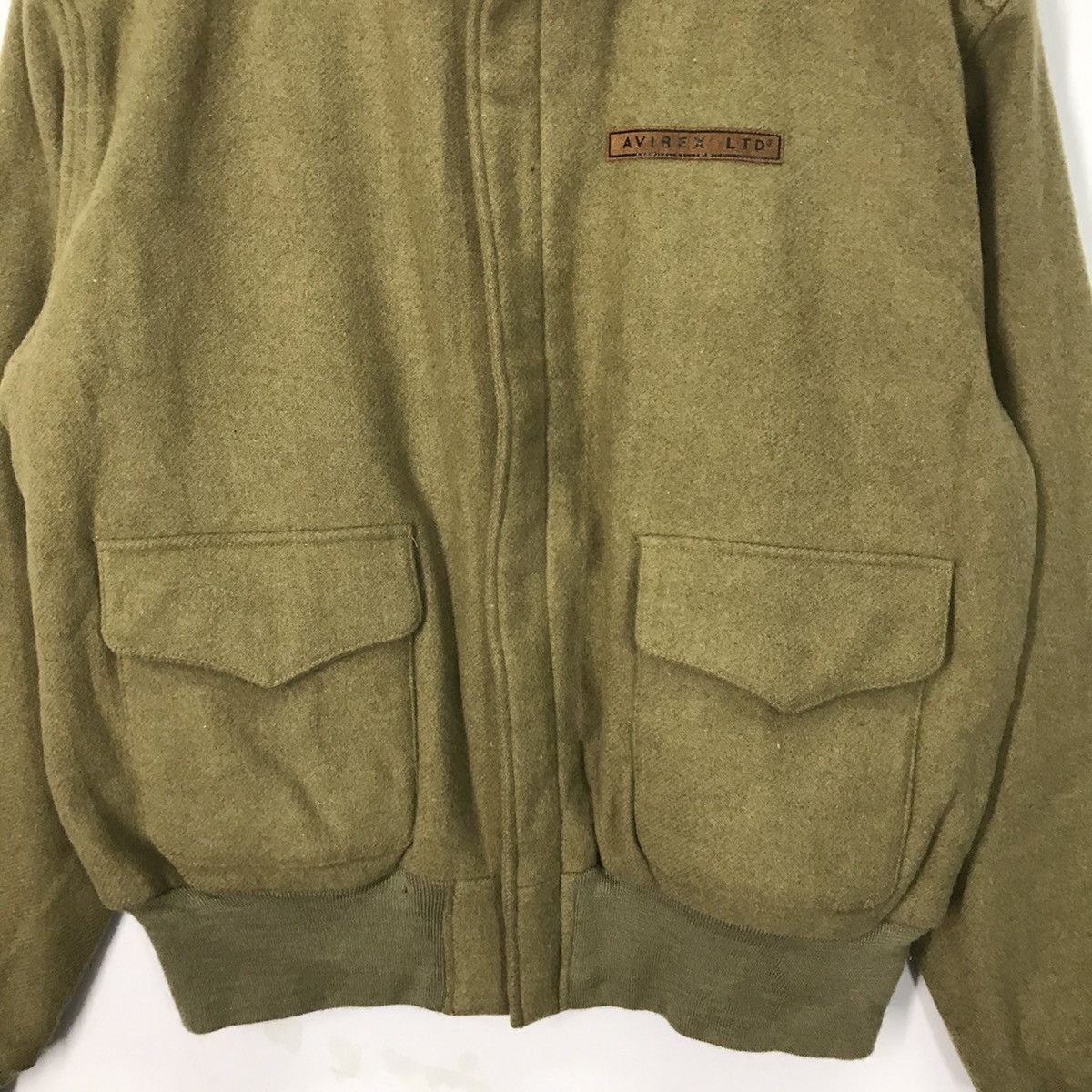 Avirex Vintage Avirex Wool Bomber Jacket military Size US M / EU 48-50 / 2 - 2 Thumbnail