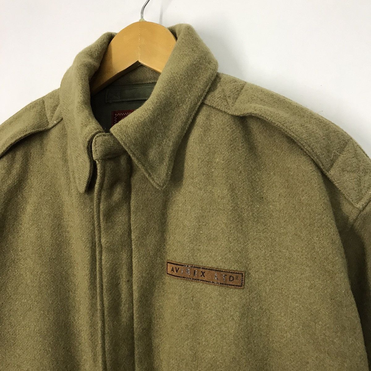Avirex Vintage Avirex Wool Bomber Jacket military Size US M / EU 48-50 / 2 - 3 Thumbnail
