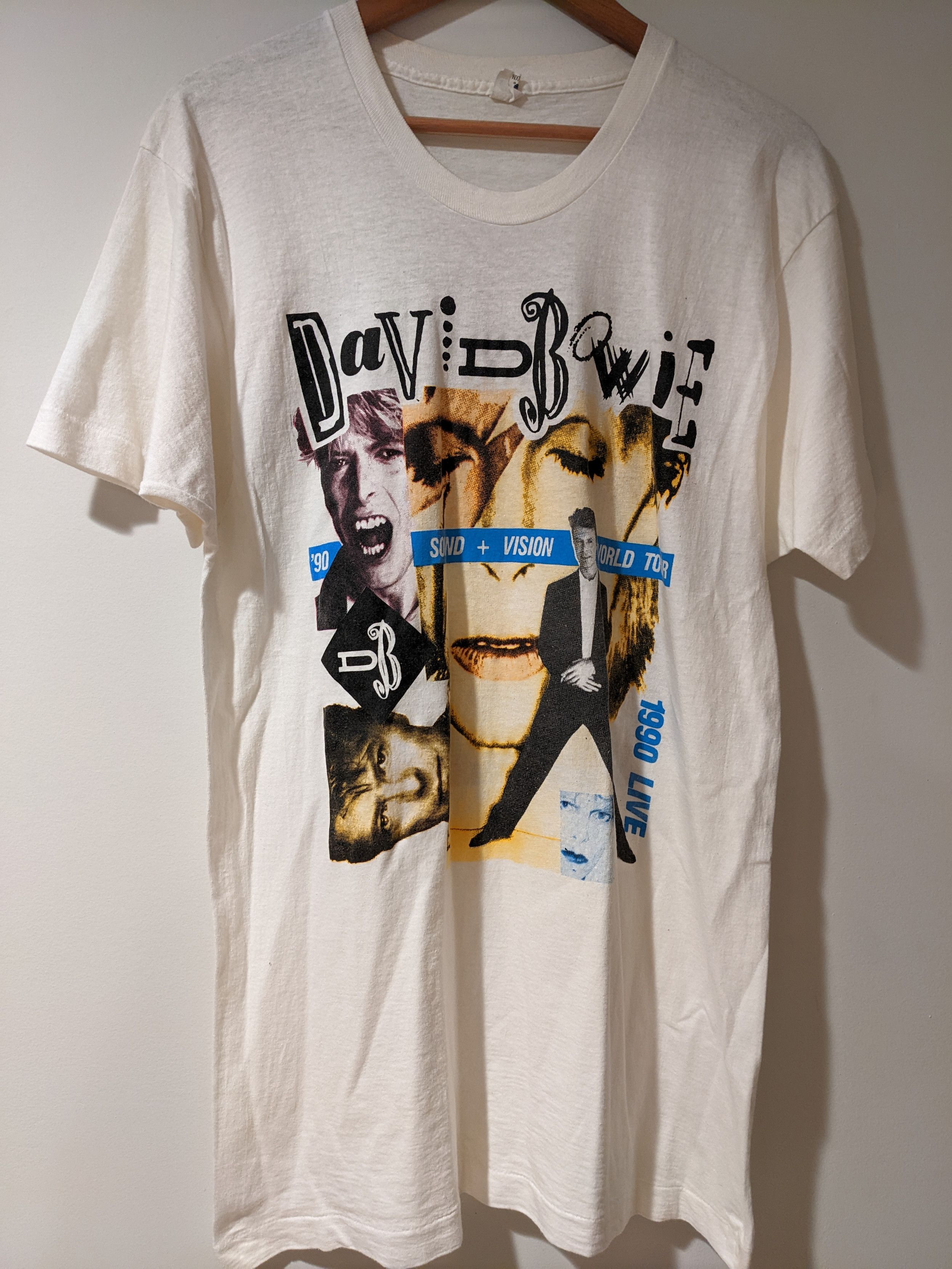 David Bowie Disco Vintage One Size Tee