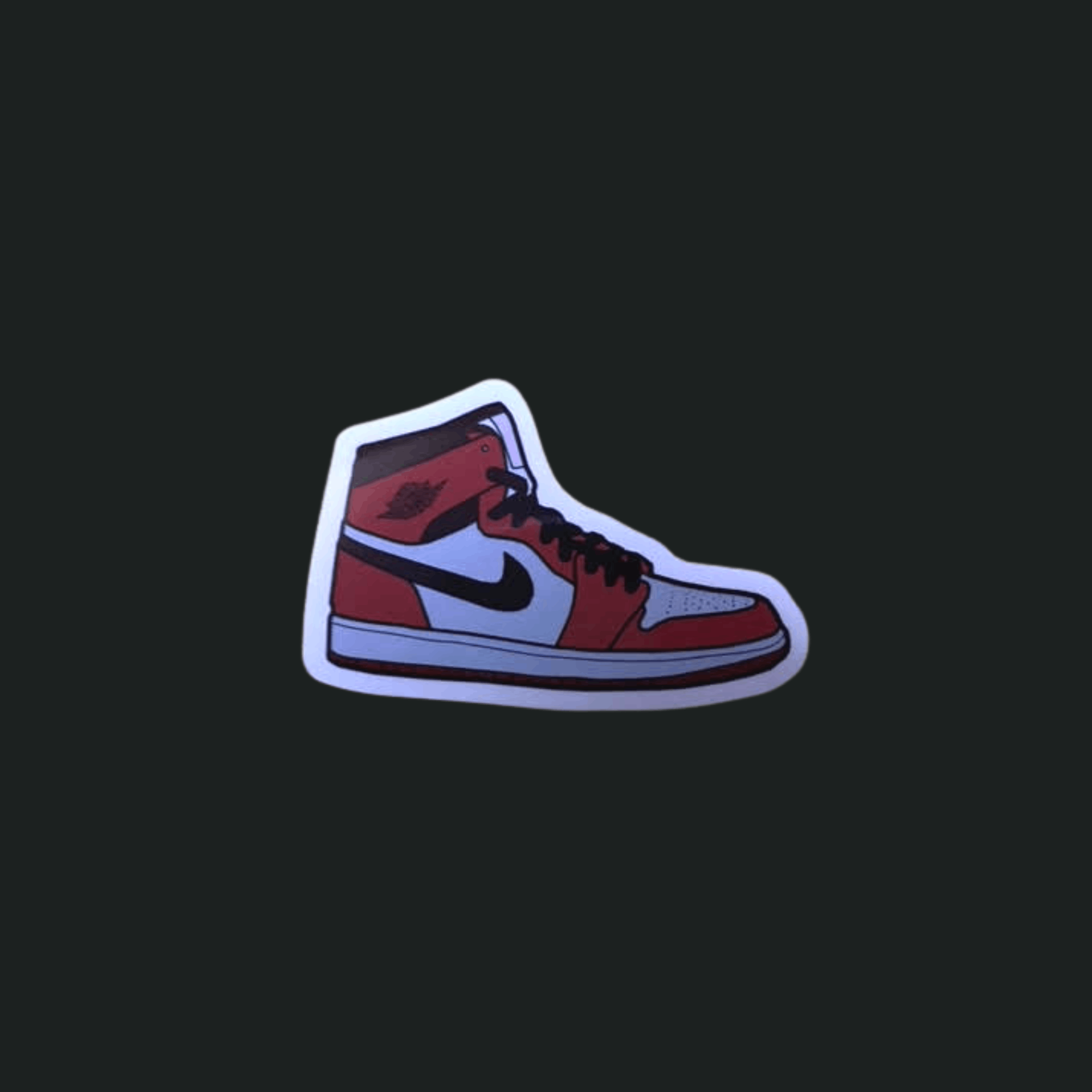 Nike Nike Air Jordan I PVC Vinyl Sticker 1PC Grailed