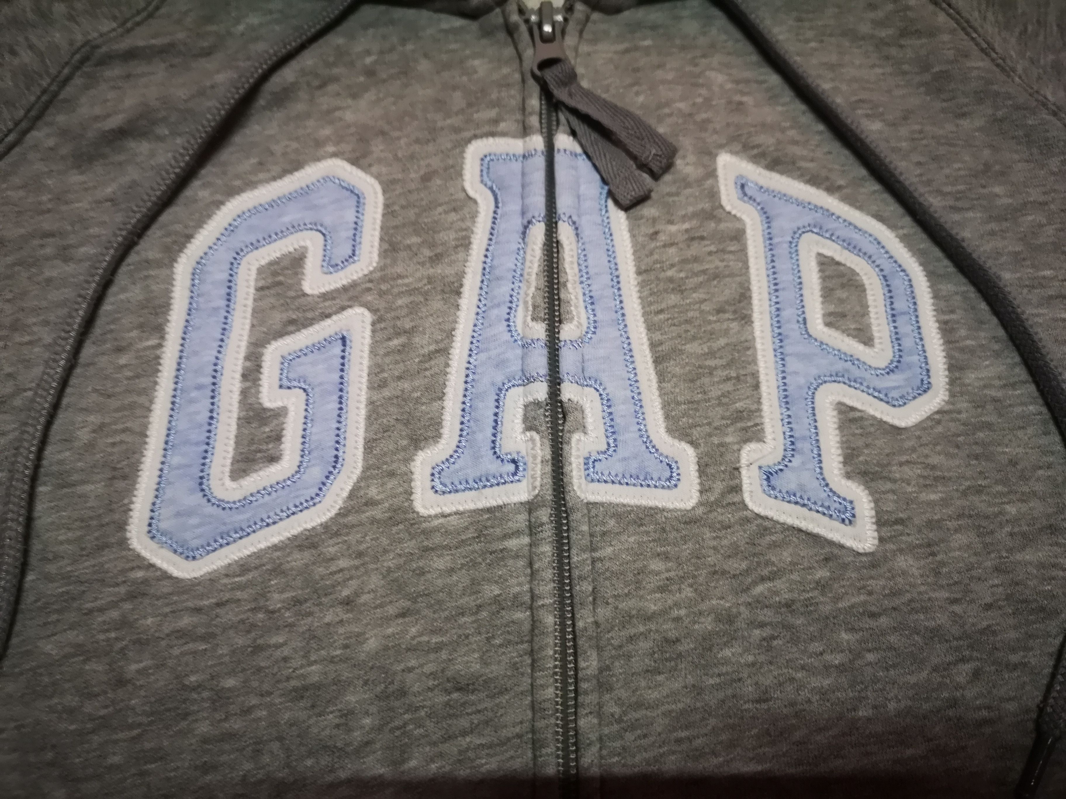 Gap Hoodie Gap Zip GRAY Colour Size US L / EU 52-54 / 3 - 3 Thumbnail