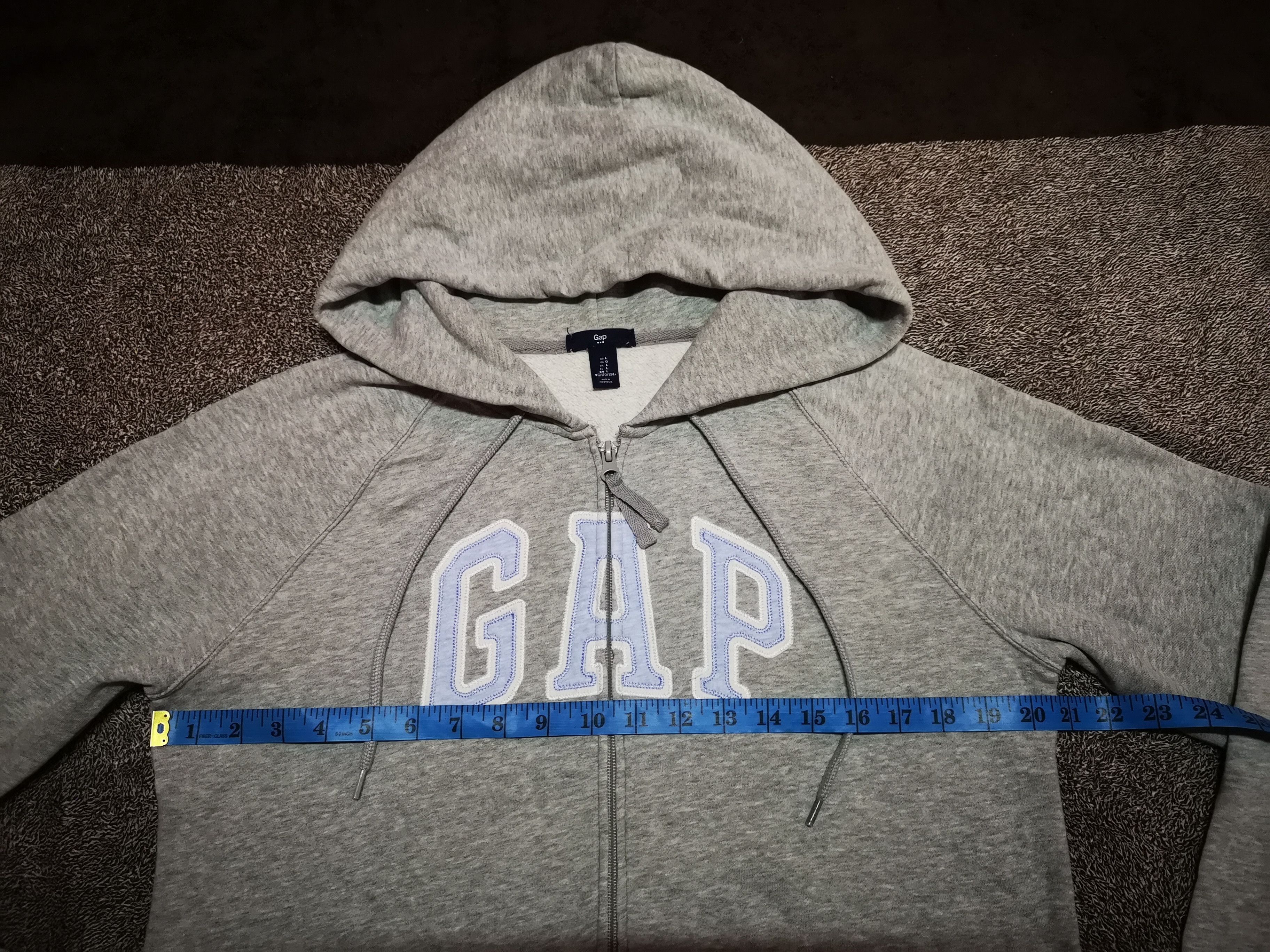 Gap Hoodie Gap Zip GRAY Colour Size US L / EU 52-54 / 3 - 9 Thumbnail