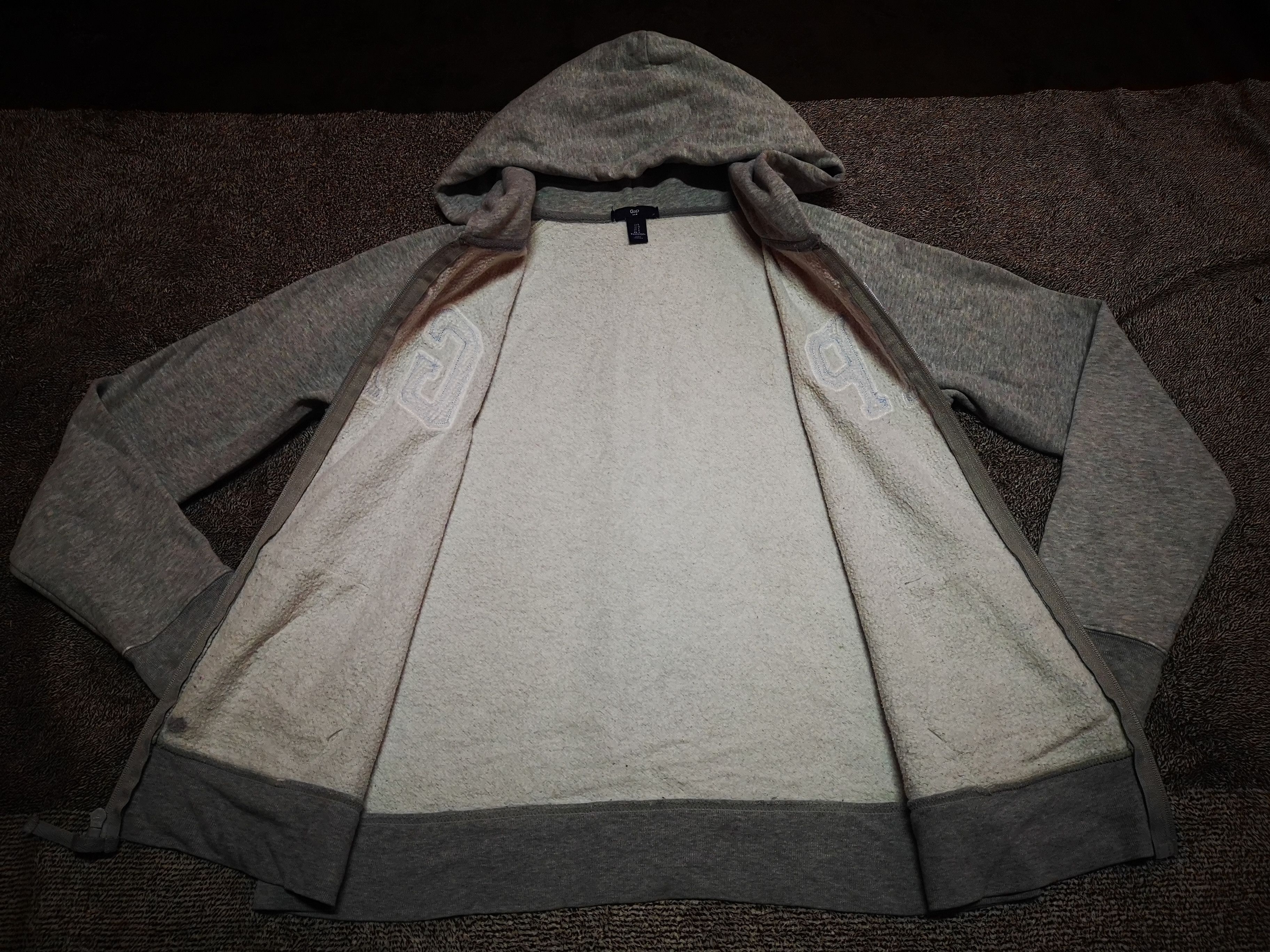 Gap Hoodie Gap Zip GRAY Colour Size US L / EU 52-54 / 3 - 4 Thumbnail