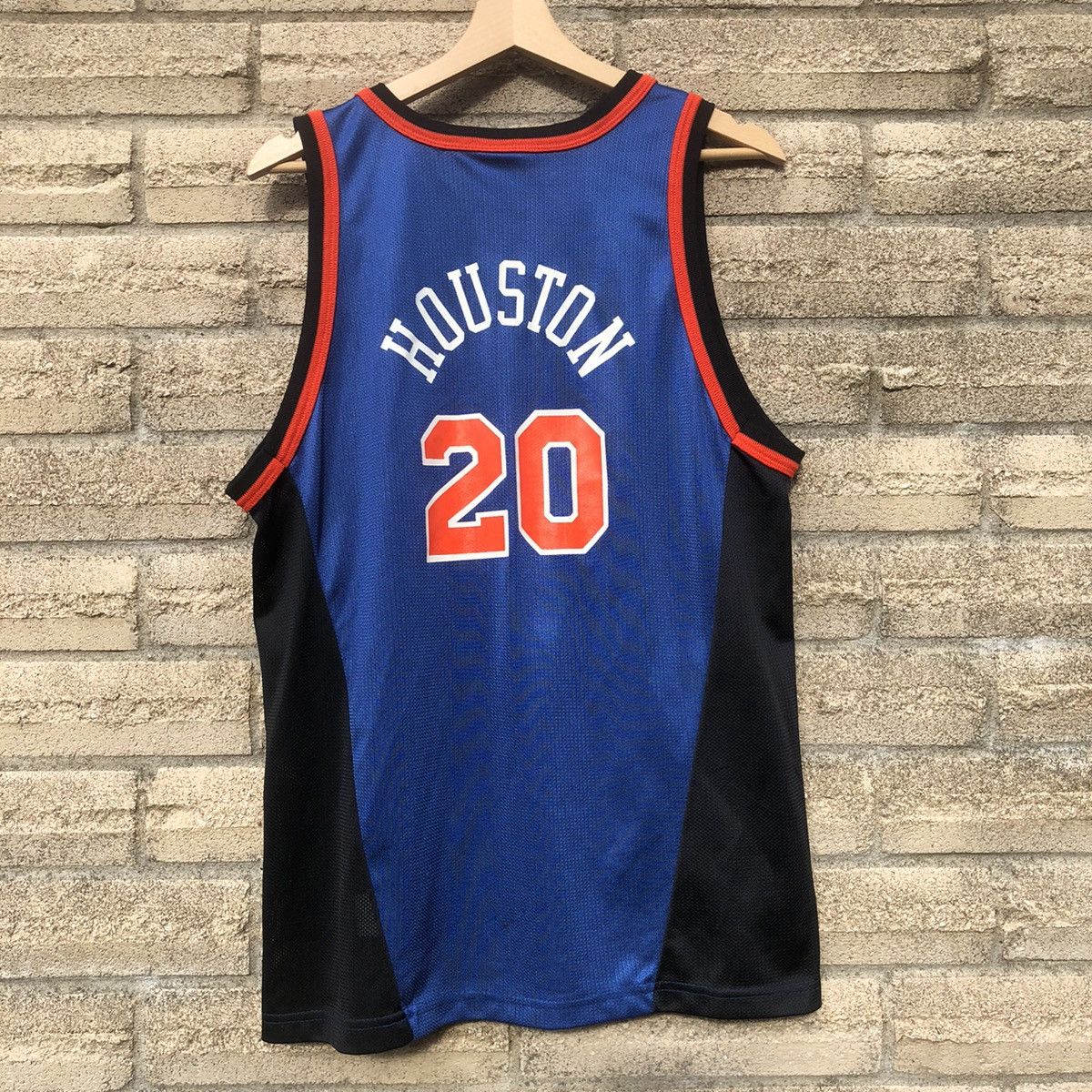 Champion × Vintage Vintage 90s Alan Houston New York knicks champion jersey S Size US S / EU 44-46 / 1 - 2 Thumbnail