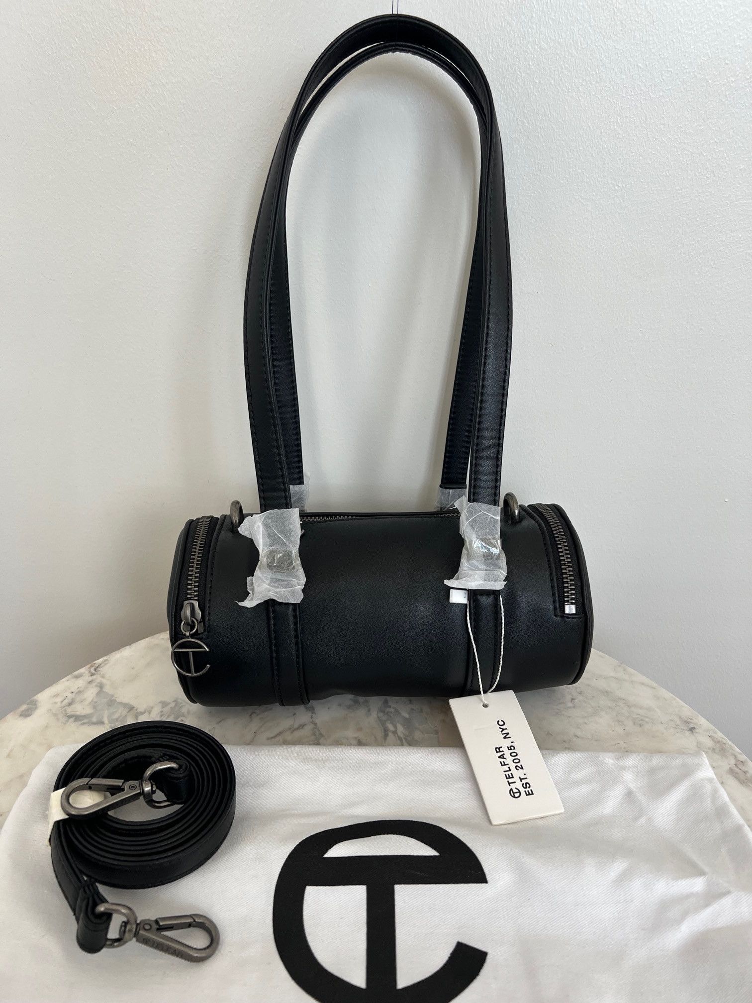 Telfar Black Small Bag | Grailed