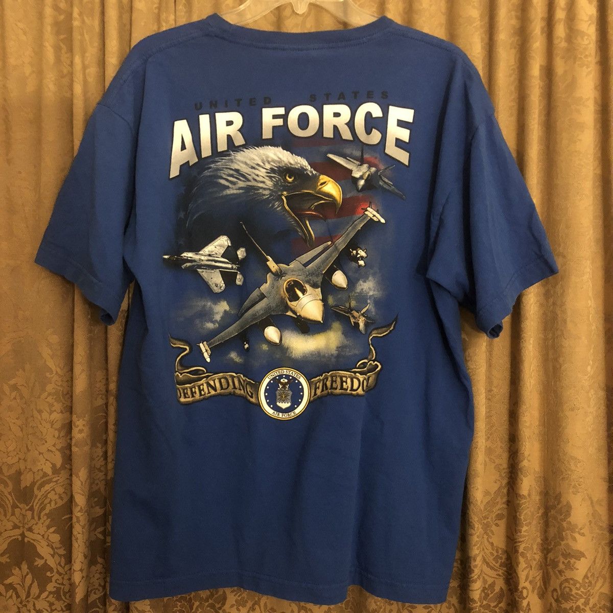 Vintage Vintage US Navy screen print t shirt Size US L / EU 52-54 / 3 - 1 Thumbnail