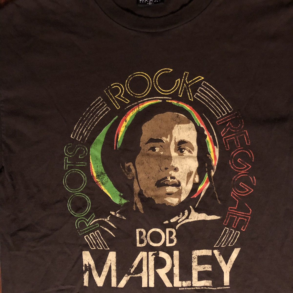 Bob Marley × Vintage × Zion Rootswear Bob Marley Zion roots wear Tee shirt Size US XL / EU 56 / 4 - 5 Thumbnail