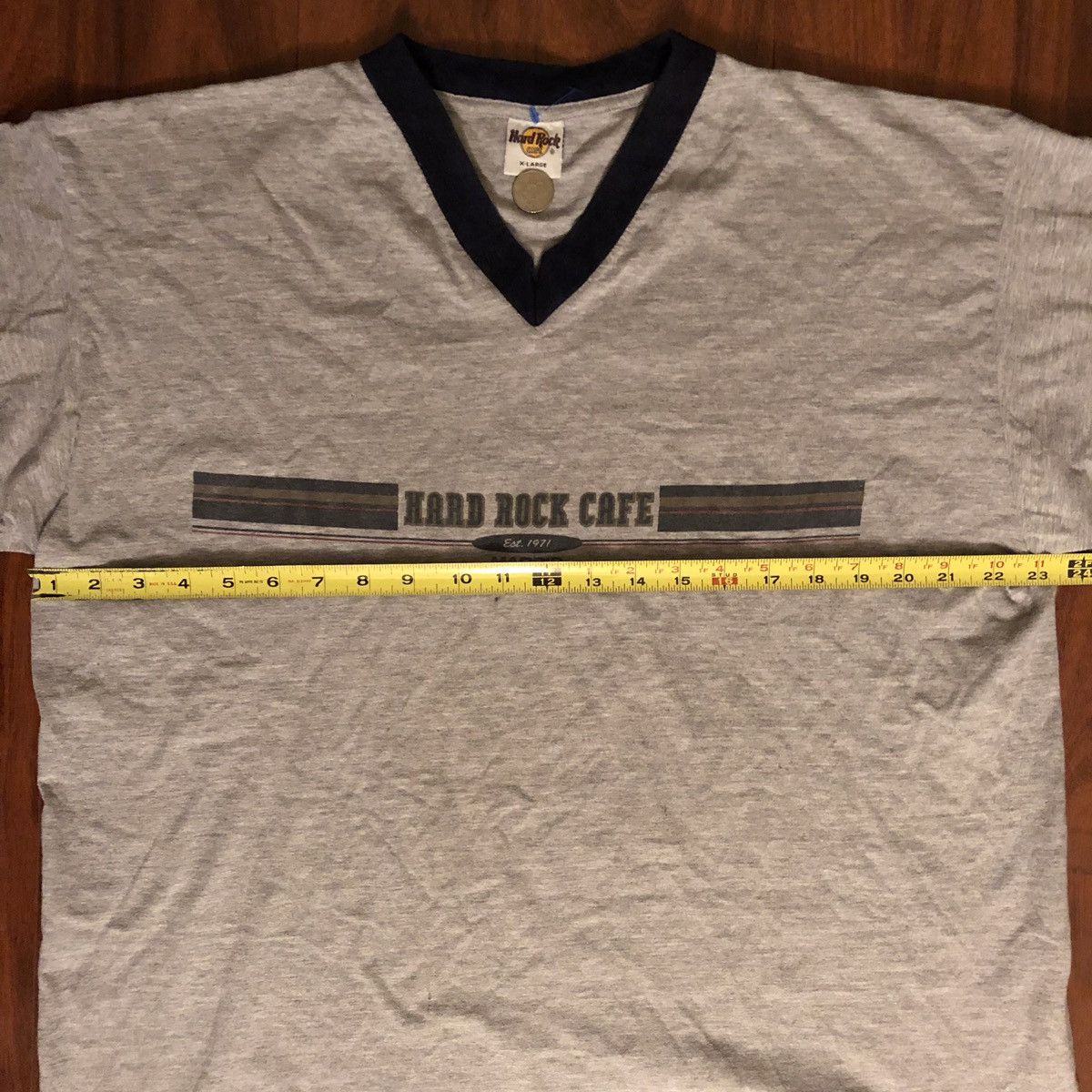 Hard Rock Cafe × Vintage Vintage 90s Hard Rock Cafe Madrid size XL vtg Size US XL / EU 56 / 4 - 4 Thumbnail