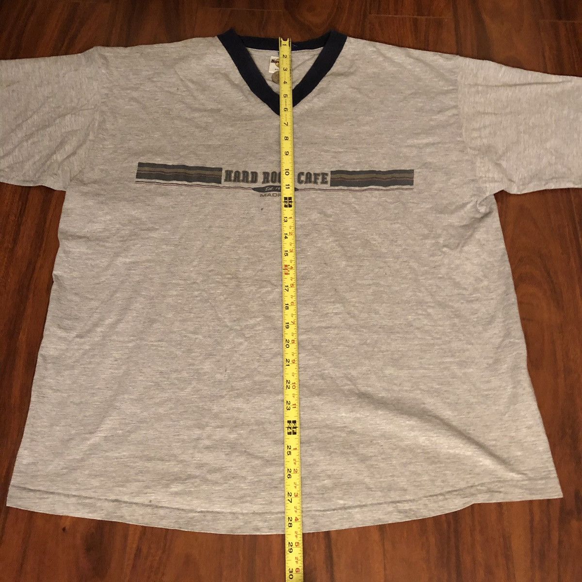 Hard Rock Cafe × Vintage Vintage 90s Hard Rock Cafe Madrid size XL vtg Size US XL / EU 56 / 4 - 3 Thumbnail