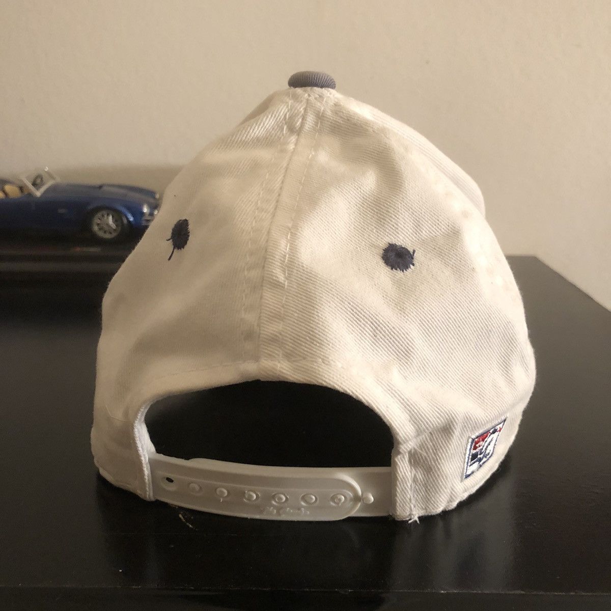The Game × Vintage Vintage 90s Georgia tech bull dogs snapback hat white Size ONE SIZE - 6 Thumbnail
