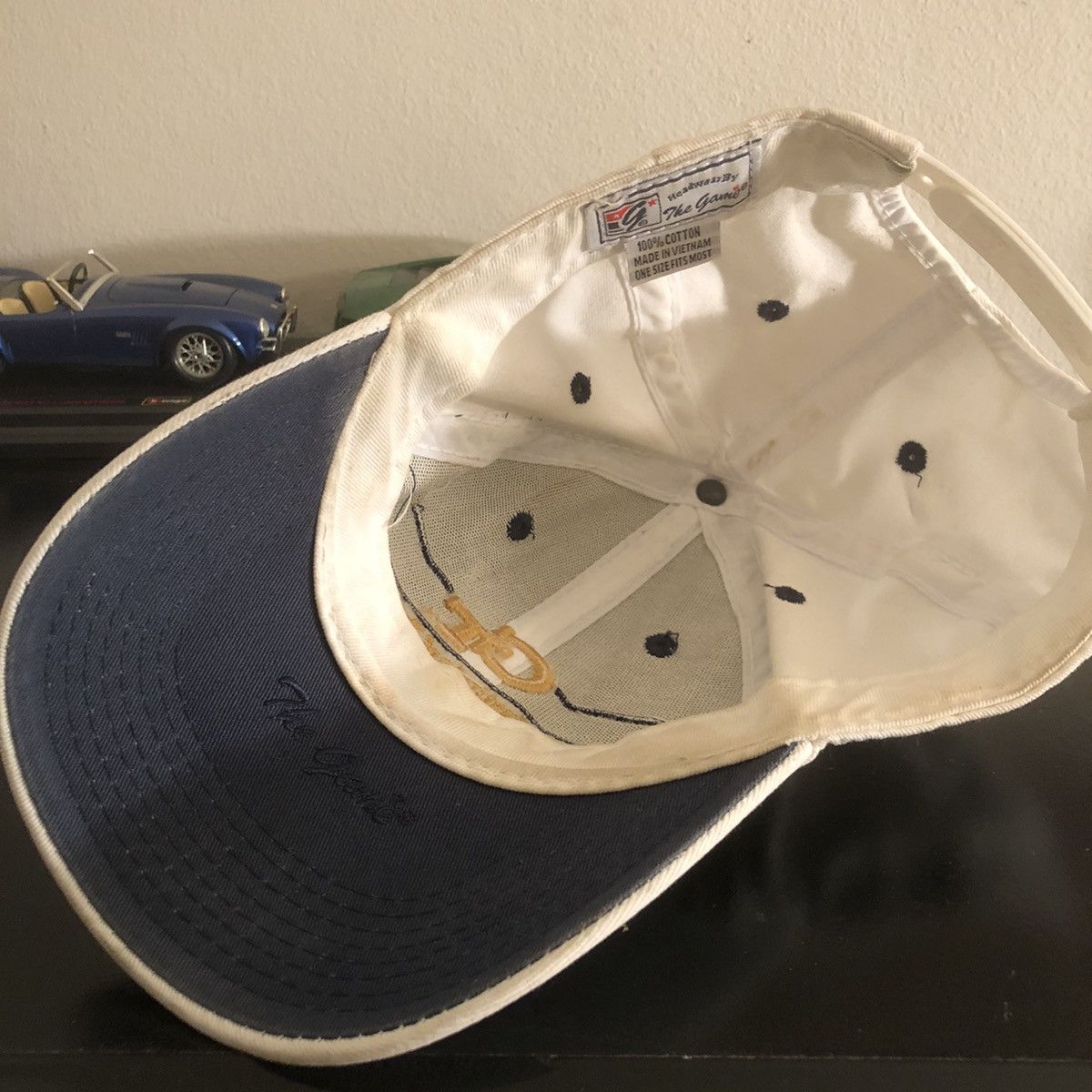 The Game × Vintage Vintage 90s Georgia tech bull dogs snapback hat white Size ONE SIZE - 5 Thumbnail