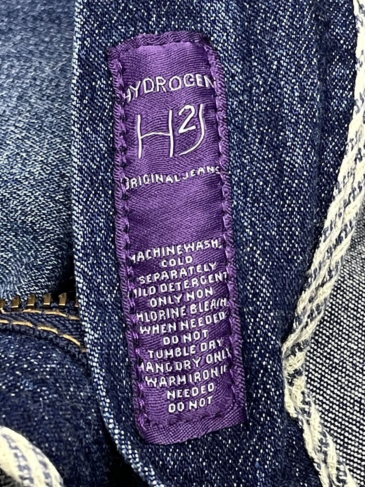 HYDROGEN 🔥🔥FIRE! HIDROGEN LAMBORGHINI Stretchy Fit Pantalone Denim Size US 30 / EU 46 - 8 Thumbnail