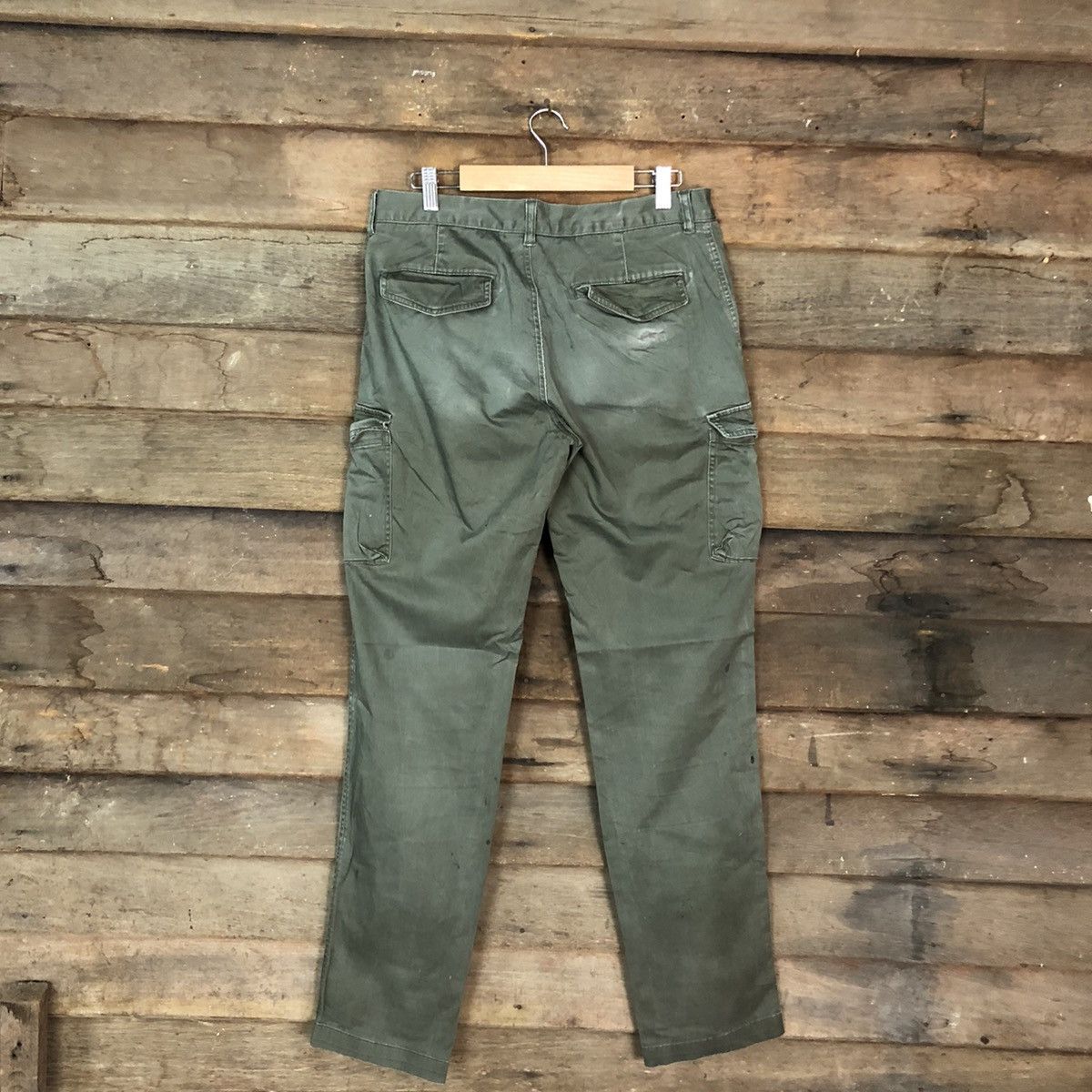 Japanese Brand VINTAGE JAPAN GU FADED WORKWEAR CARGO PANTS #0535 Size US 30 / EU 46 - 9 Thumbnail