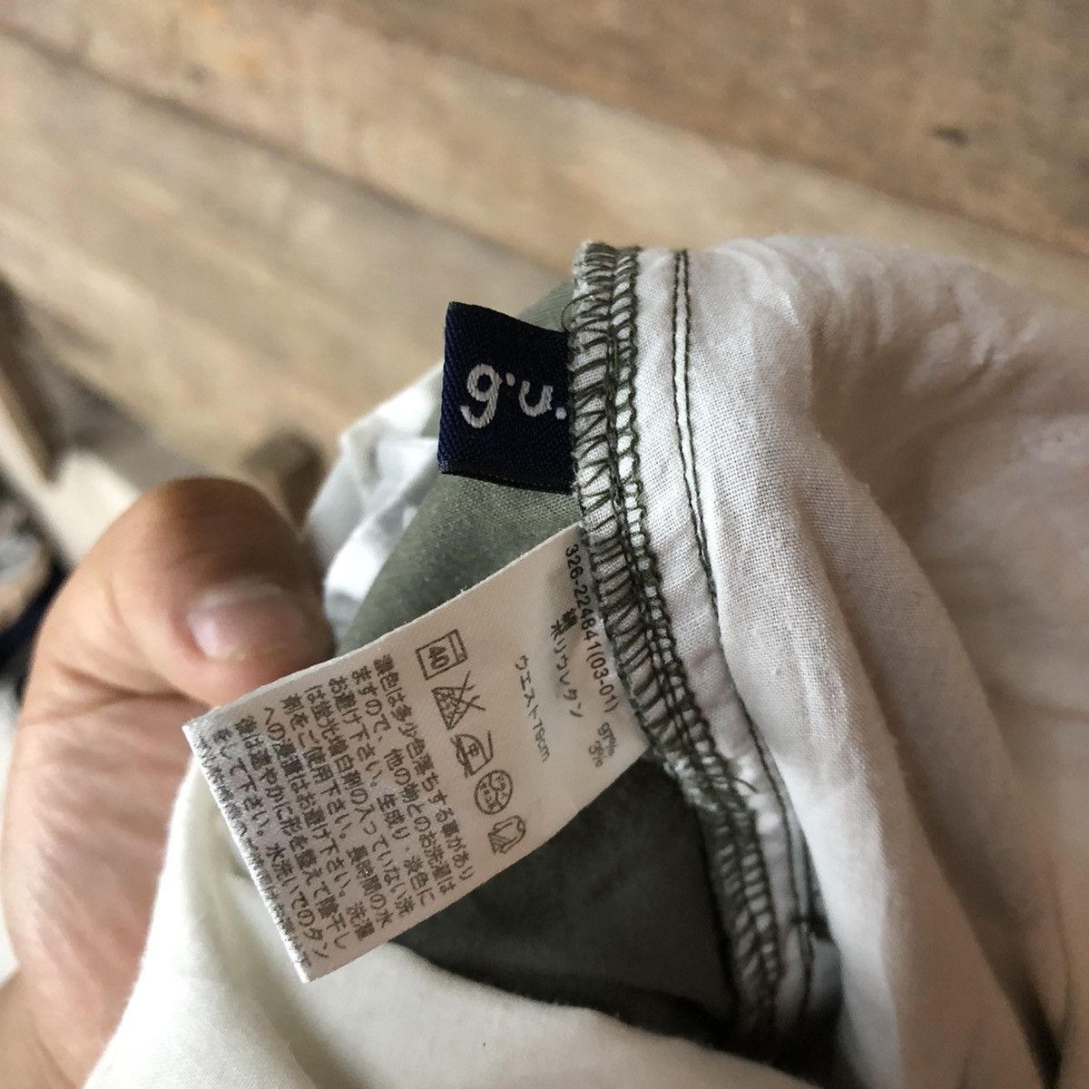 Japanese Brand VINTAGE JAPAN GU FADED WORKWEAR CARGO PANTS #0535 Size US 30 / EU 46 - 13 Thumbnail