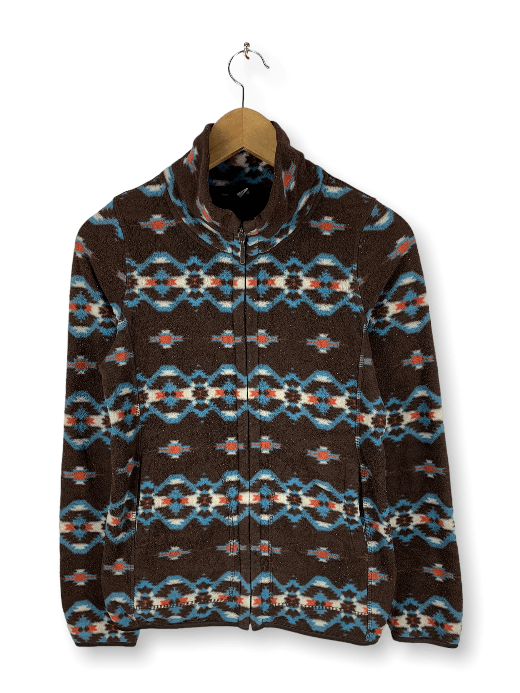 Japanese Brand × Uniqlo ❄️Uniqlo Printed Fleece Aztec Navajo Natives Motives Size US S / EU 44-46 / 1 - 1 Thumbnail