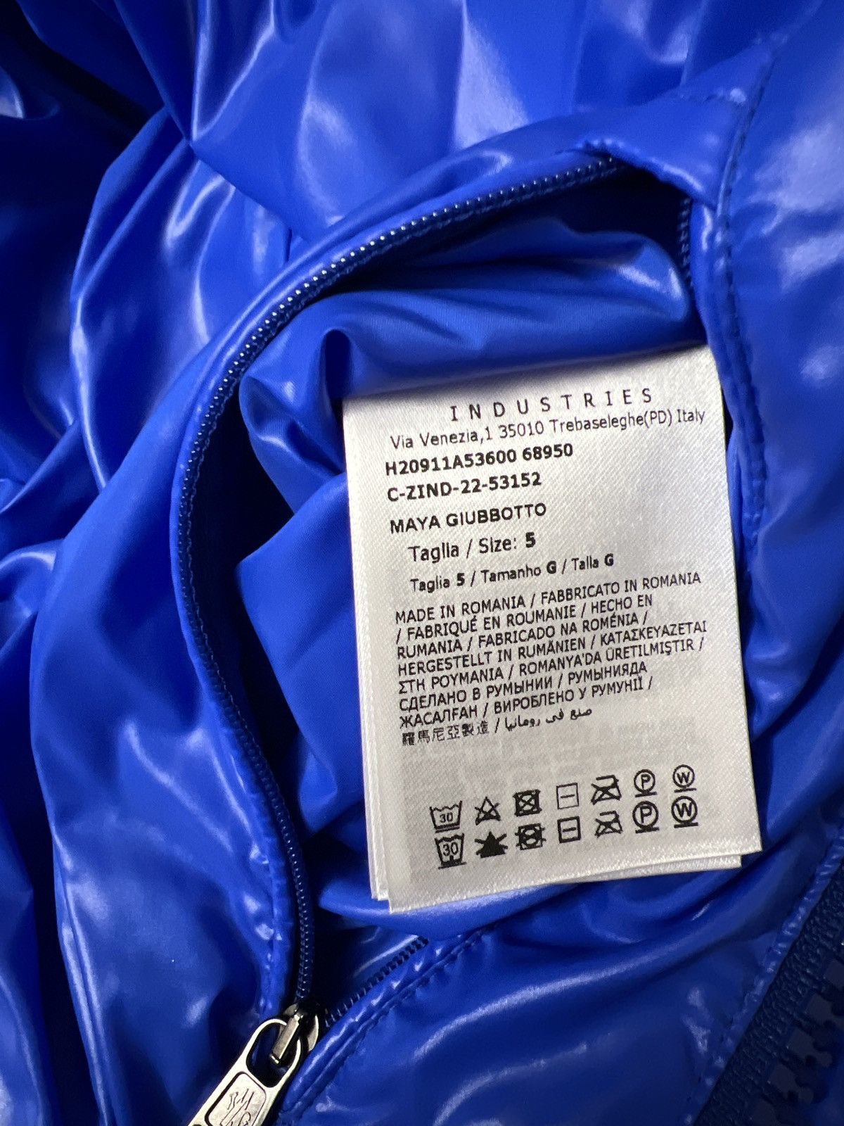 Moncler MONCLER MAYA SIZE 5 NWT ROYAL BLUE 🔥 Size US XL / EU 56 / 4 - 4 Thumbnail