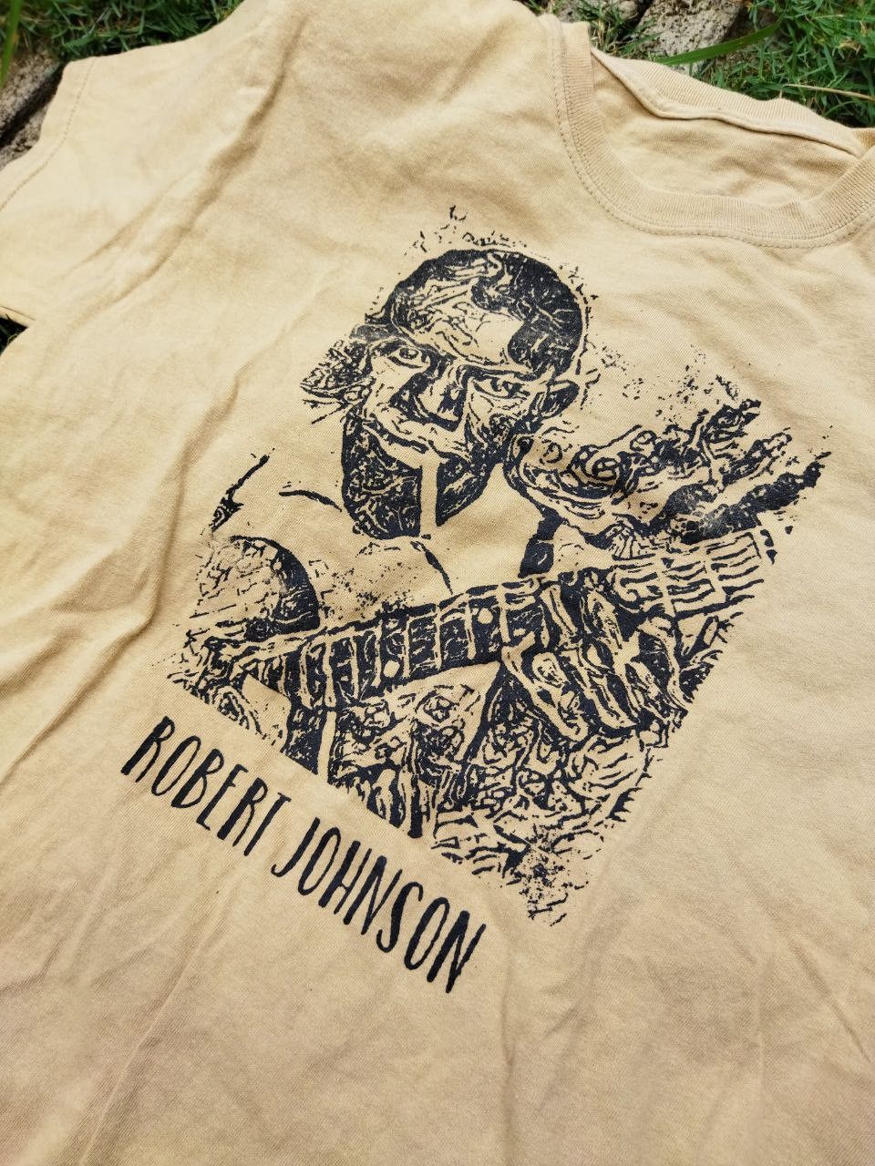Band Tees Vintage Robert Johnson Tees Size US S / EU 44-46 / 1 - 3 Thumbnail