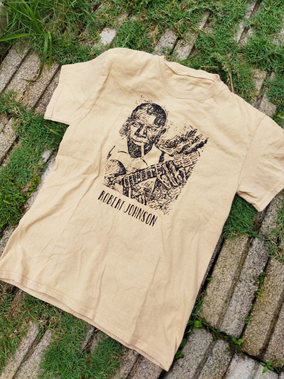 Band Tees Vintage Robert Johnson Tees Size US S / EU 44-46 / 1 - 2 Thumbnail