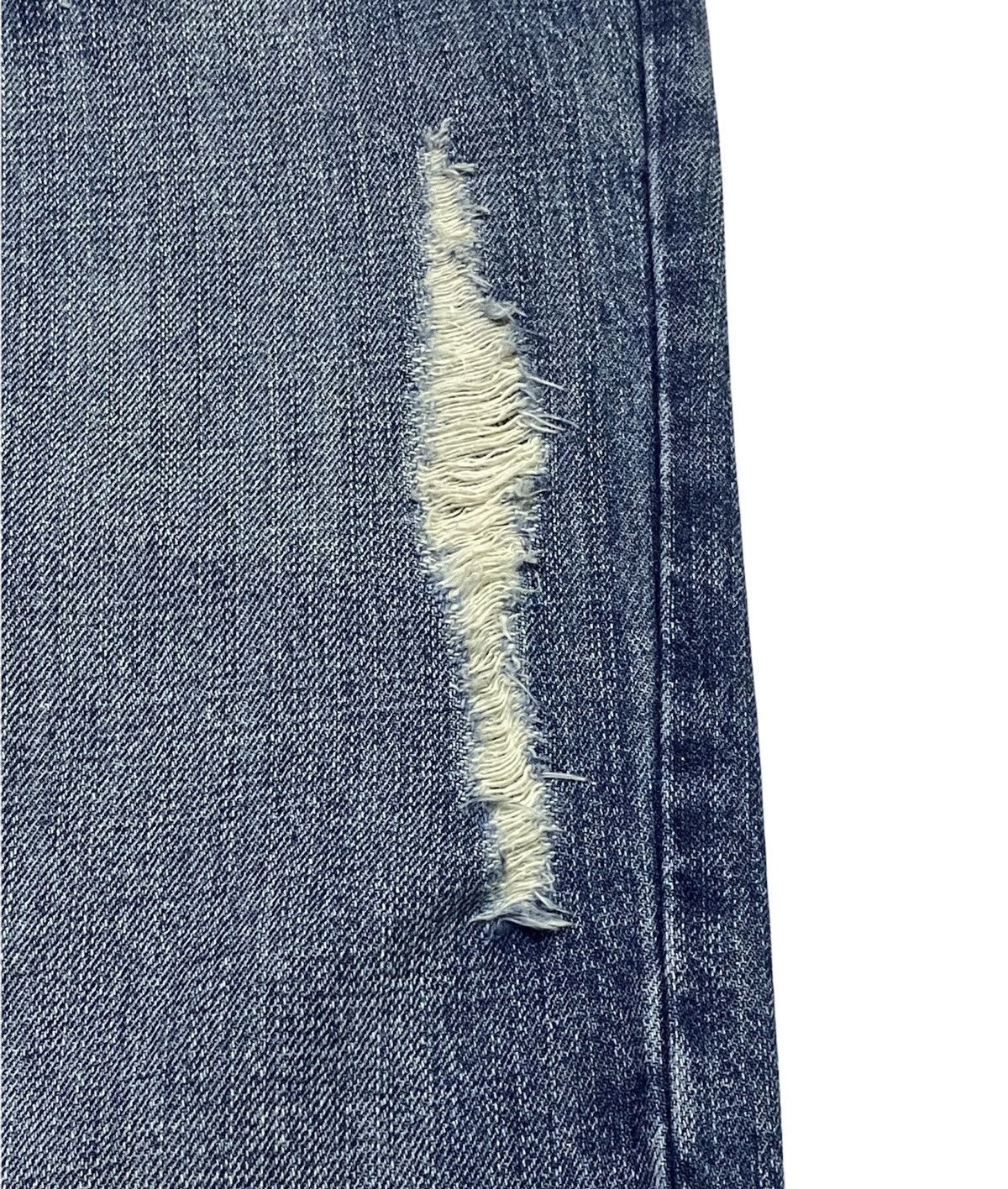 Japanese Brand Midas Distressed Design Denim Jeans Size US 32 / EU 48 - 24 Thumbnail