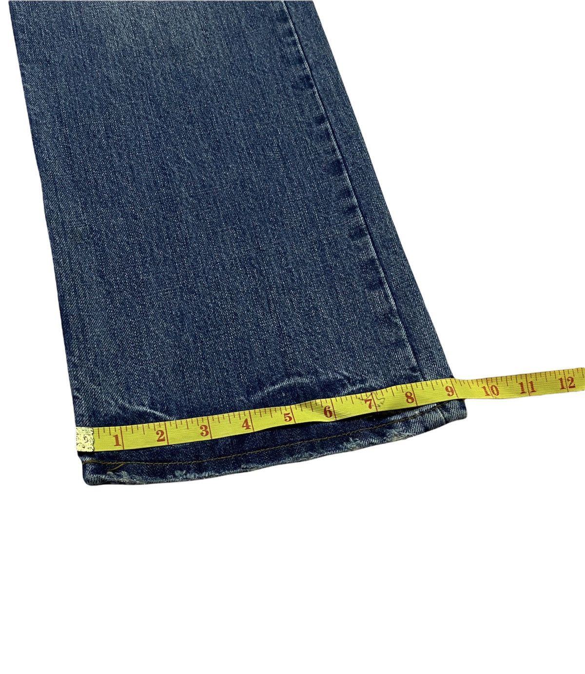 Japanese Brand Midas Distressed Design Denim Jeans Size US 32 / EU 48 - 10 Thumbnail