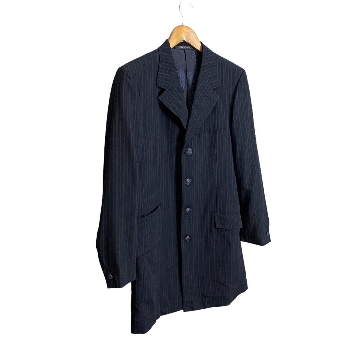 Versace Versace stripes long coat Size 48R - 4 Thumbnail