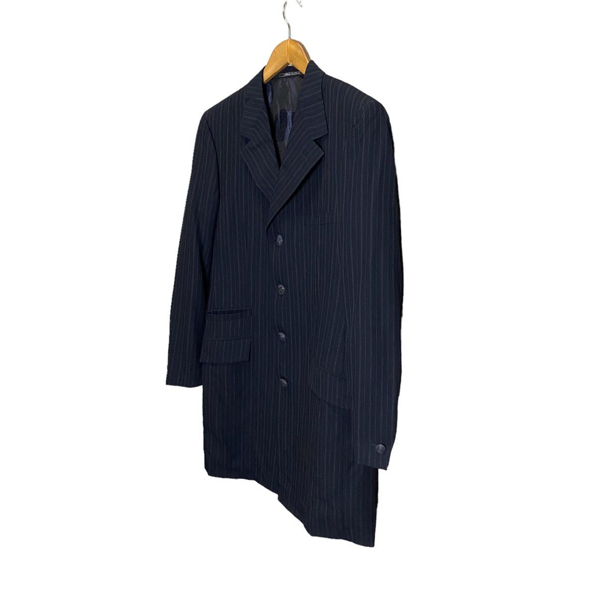 Versace Versace stripes long coat Size 48R - 3 Thumbnail