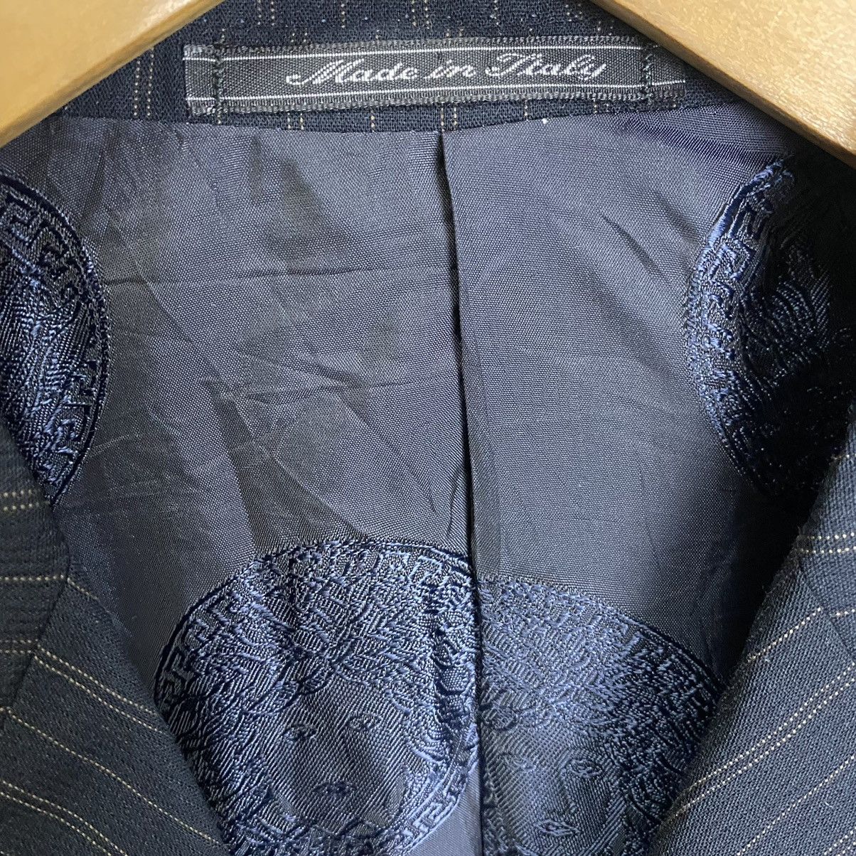Versace Versace stripes long coat Size 48R - 12 Thumbnail
