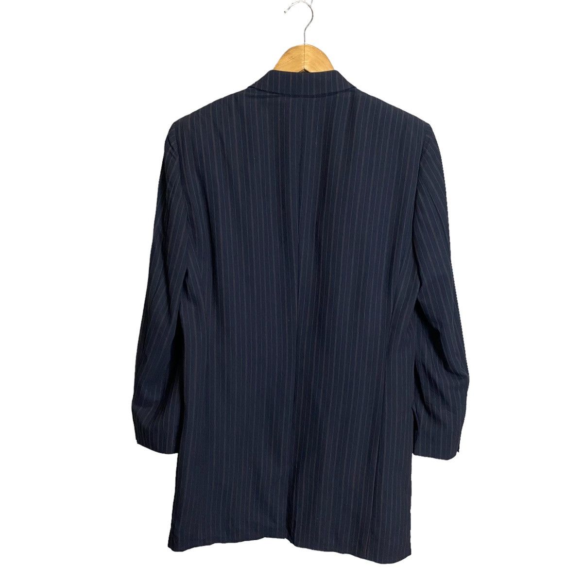Versace Versace stripes long coat Size 48R - 2 Thumbnail