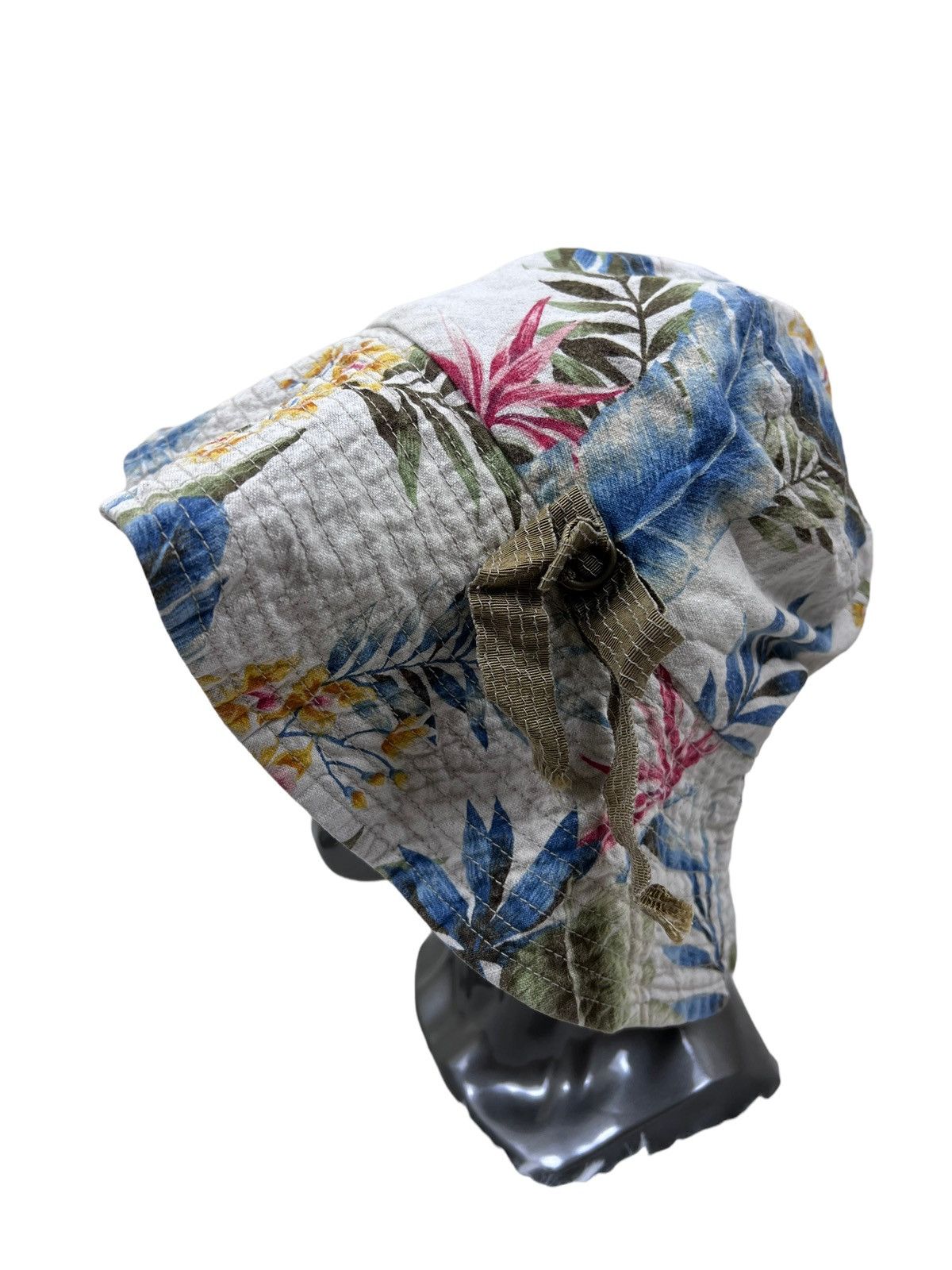 Japanese Brand Baraino Boushi Tokyo Floral Bucket Hat Size ONE SIZE - 4 Thumbnail