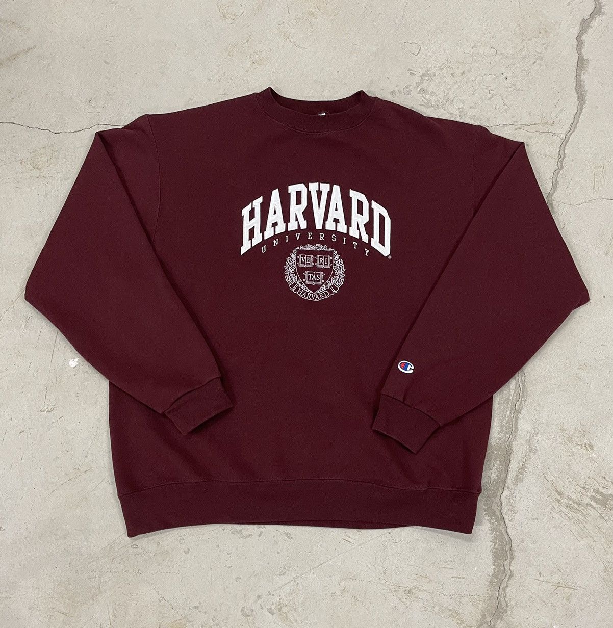 Champion Champion Harvard Cut & Sew Crewneck Sweatshirt / 24 x 27.5 ...