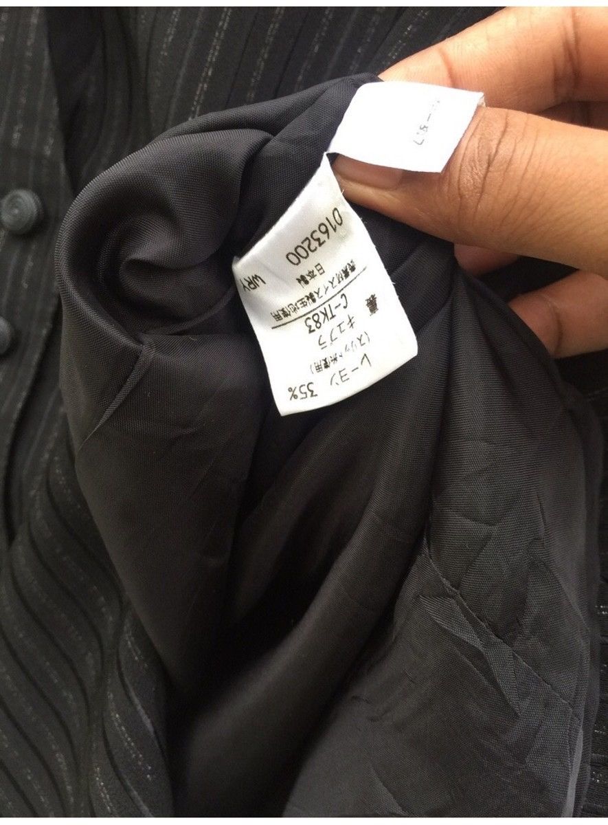 Yves Saint Laurent 🔥Yves Saint Laurent Gold Stripe Button Jacket Size M / US 6-8 / IT 42-44 - 7 Thumbnail