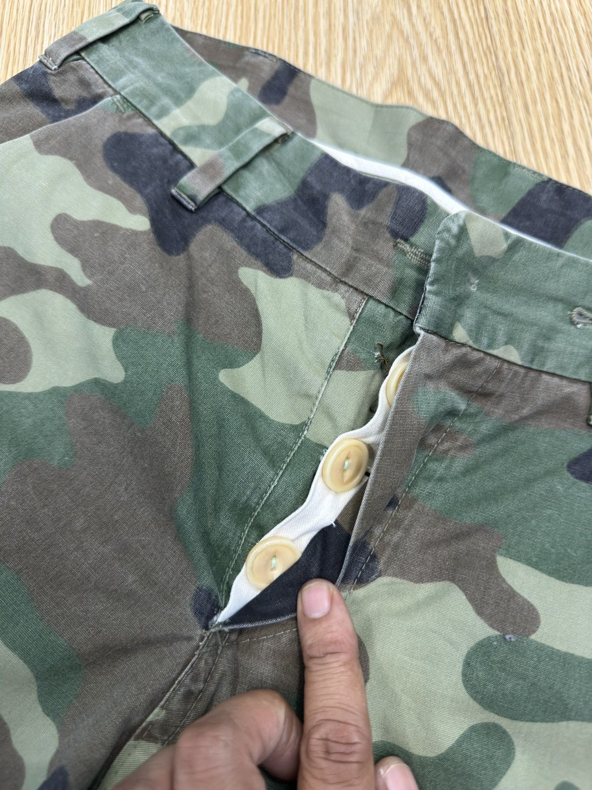 Alpha Industries VINTAGE VIOLET BUFFALO WALLOWS ARMY PANT W30 J519 Size US 30 / EU 46 - 4 Thumbnail