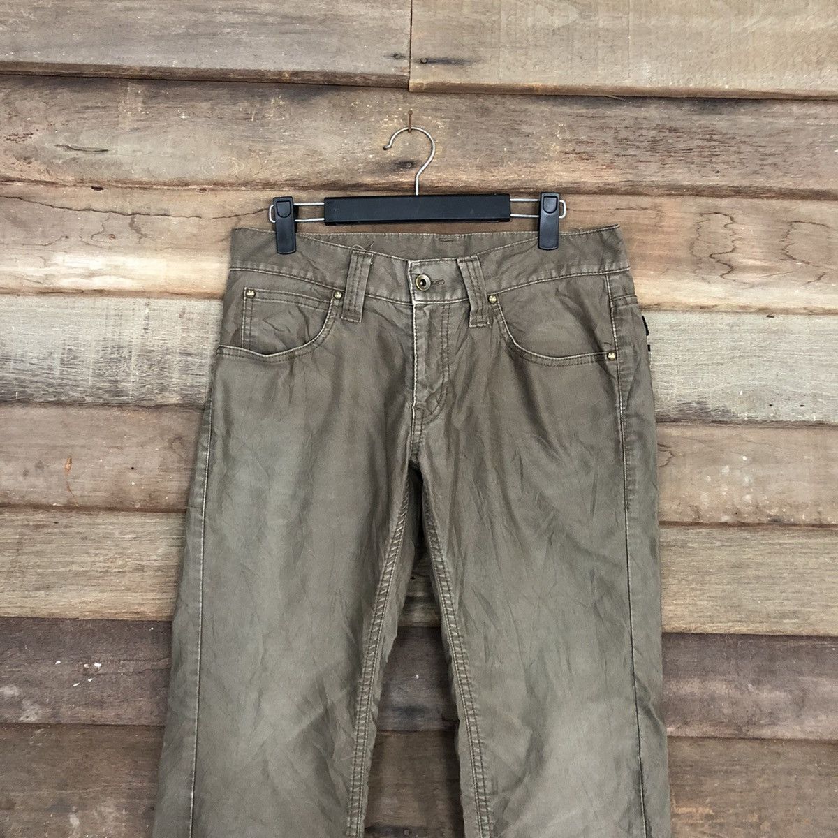 Japanese Brand JAPAN BROWN MULTIPOCKET FADED PANTS #0552 Size US 30 / EU 46 - 2 Thumbnail