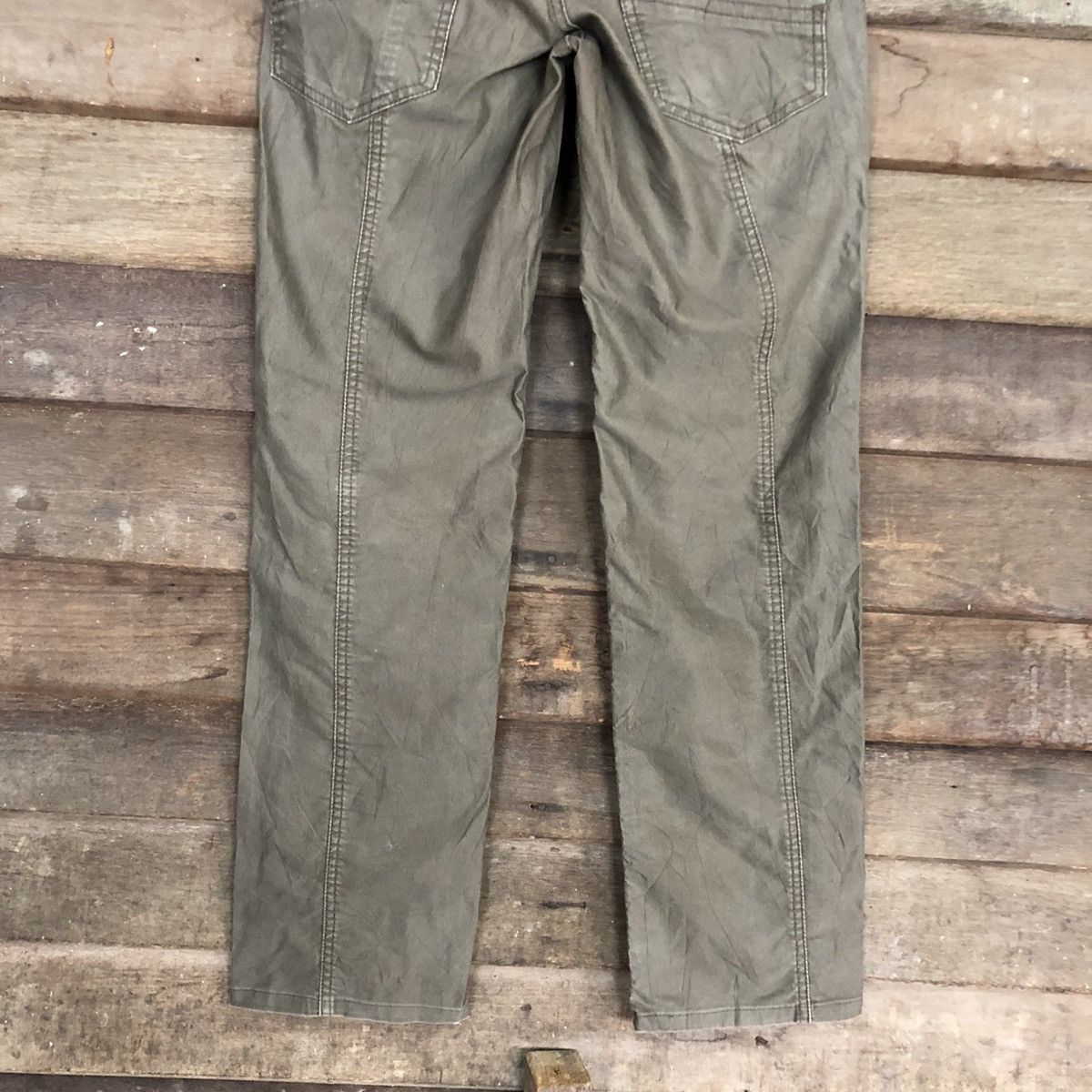 Japanese Brand JAPAN BROWN MULTIPOCKET FADED PANTS #0552 Size US 30 / EU 46 - 9 Thumbnail