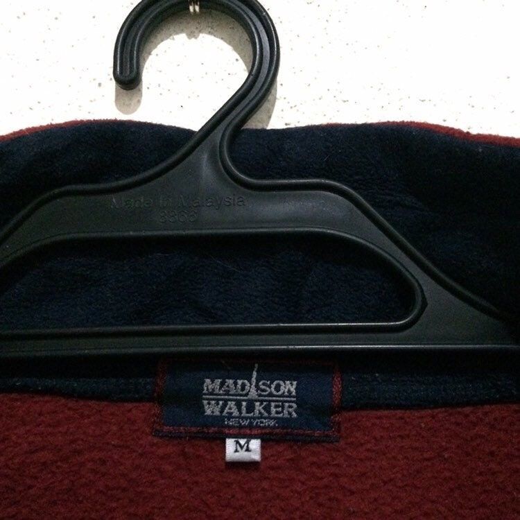 Madison × Vintage Madison Walker New York Fleece Crewneck Jumper Half Zipper Size US M / EU 48-50 / 2 - 3 Thumbnail