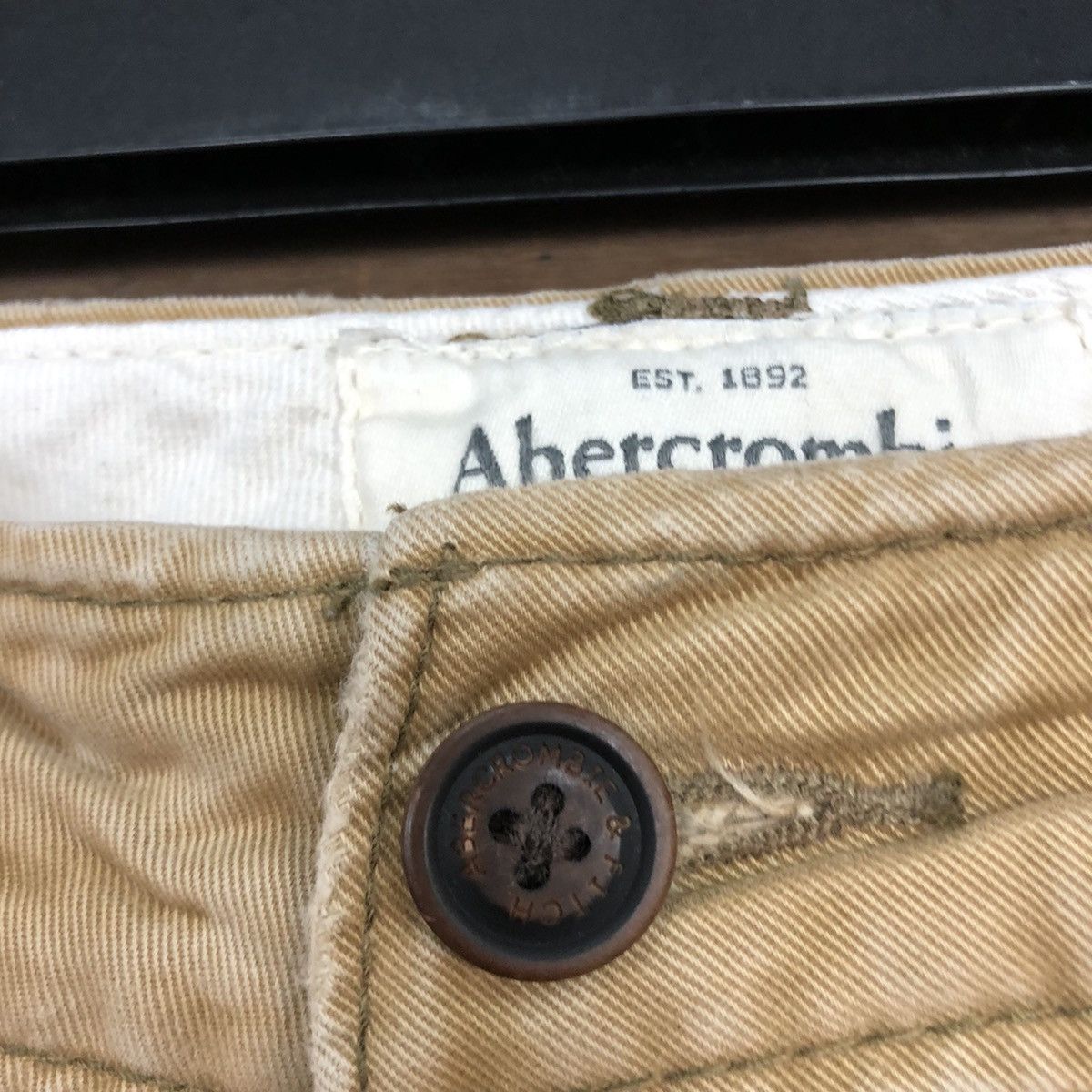 Abercrombie & Fitch ABERCROMBIE & FITCH FADED TROUSERS CHINO PANTS Size US 30 / EU 46 - 5 Thumbnail
