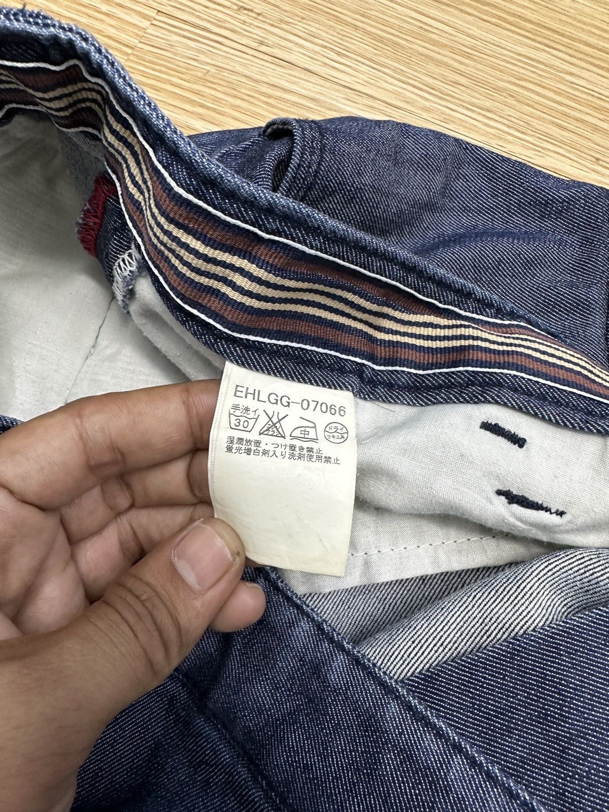 14th Addiction × Beauty Beast × Michel Klein KLEIN PLUS HOMME Multipocket Cargo Denim J523 Size US 33 - 7 Thumbnail