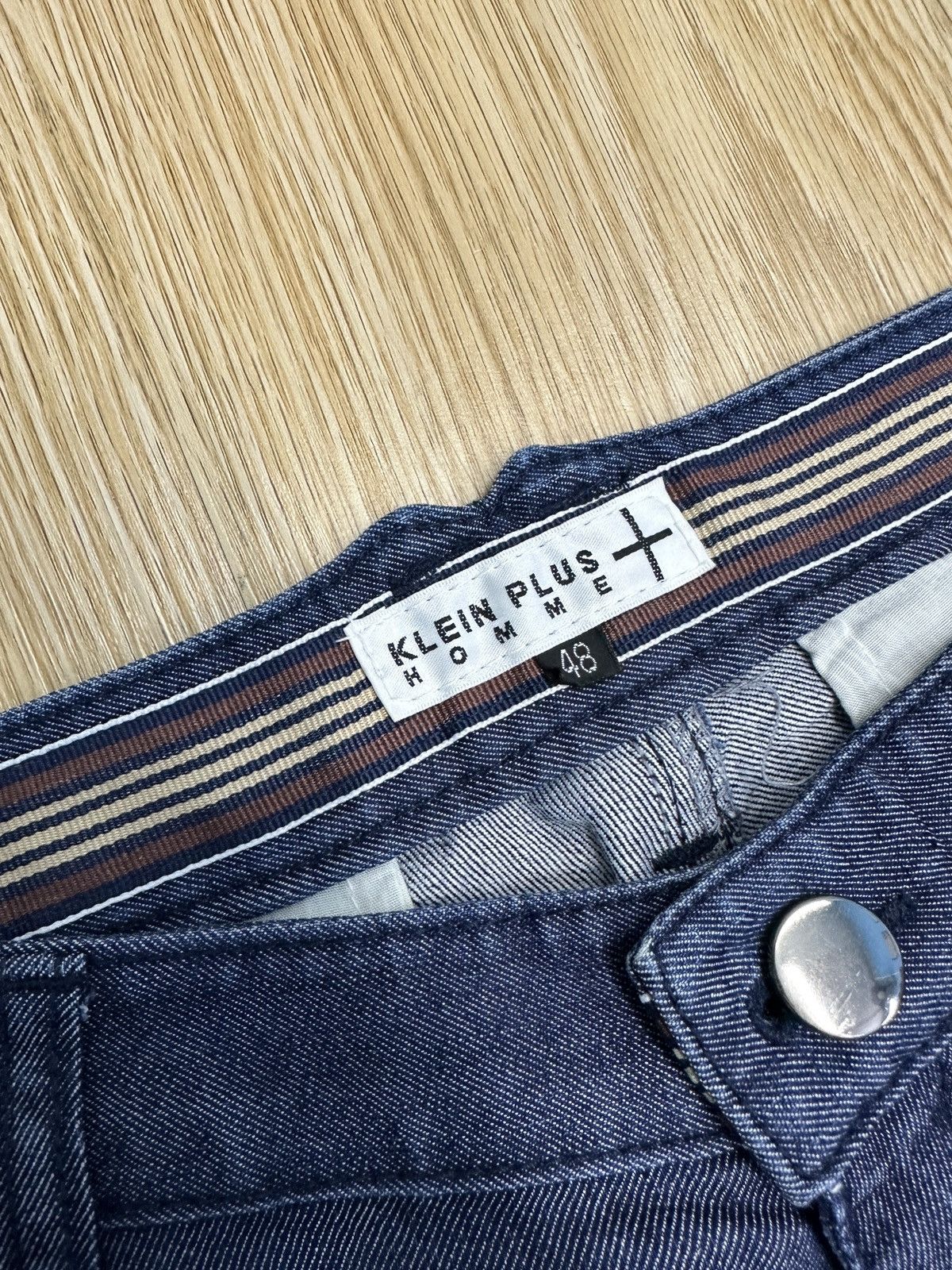 14th Addiction × Beauty Beast × Michel Klein KLEIN PLUS HOMME Multipocket Cargo Denim J523 Size US 33 - 6 Thumbnail