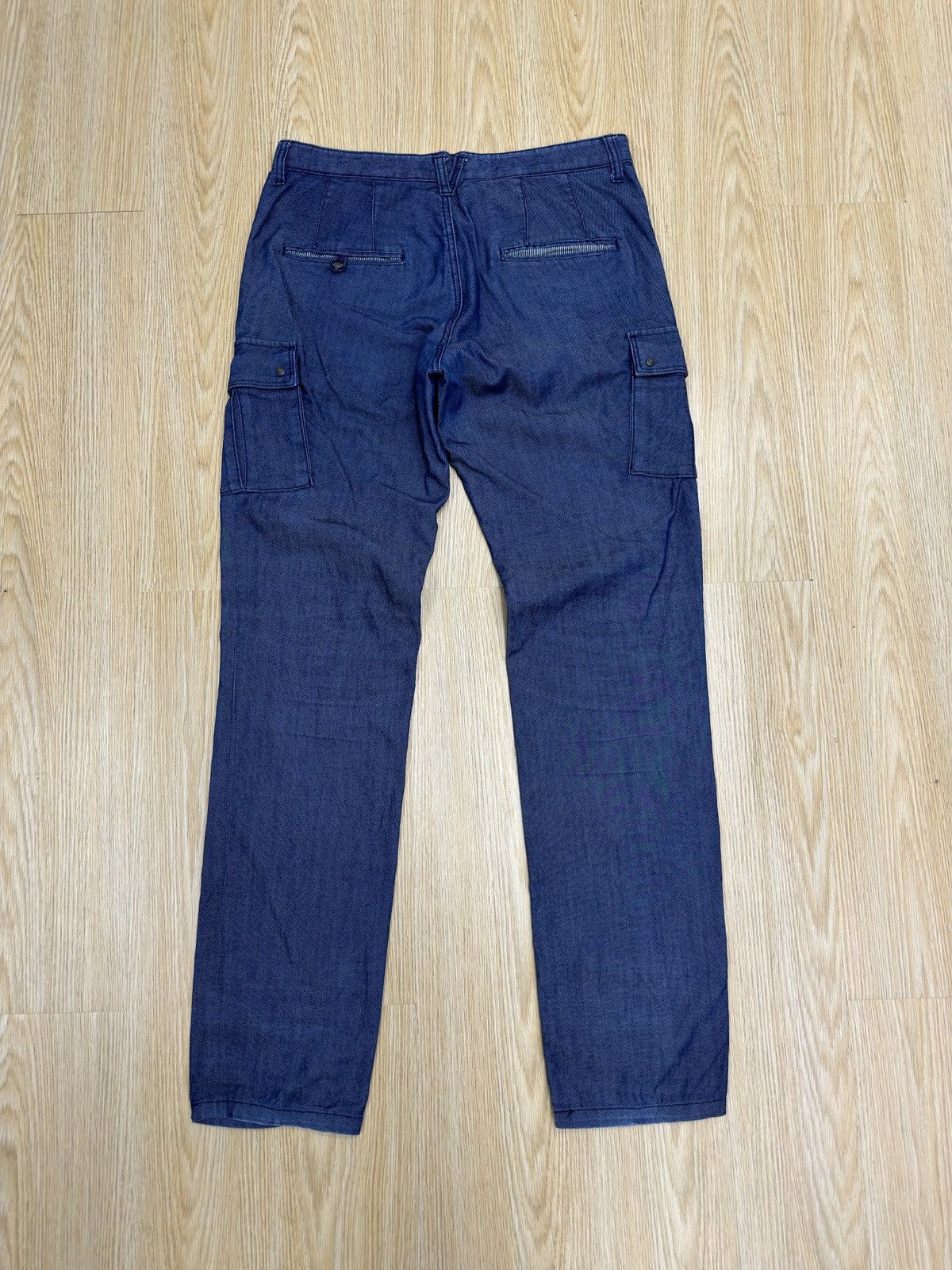 14th Addiction × Beauty Beast × Michel Klein KLEIN PLUS HOMME Multipocket Cargo Denim J523 Size US 33 - 2 Thumbnail